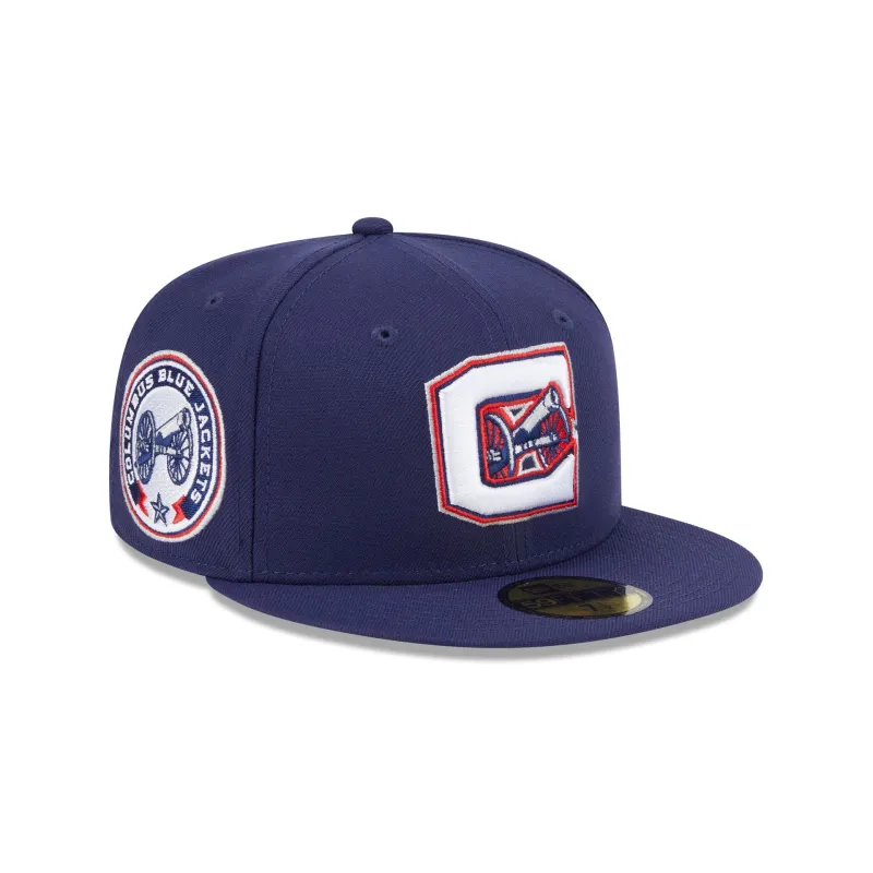 Columbus Blue Jackets Deceptor 59FIFTY Fitted Hat sold by New Era