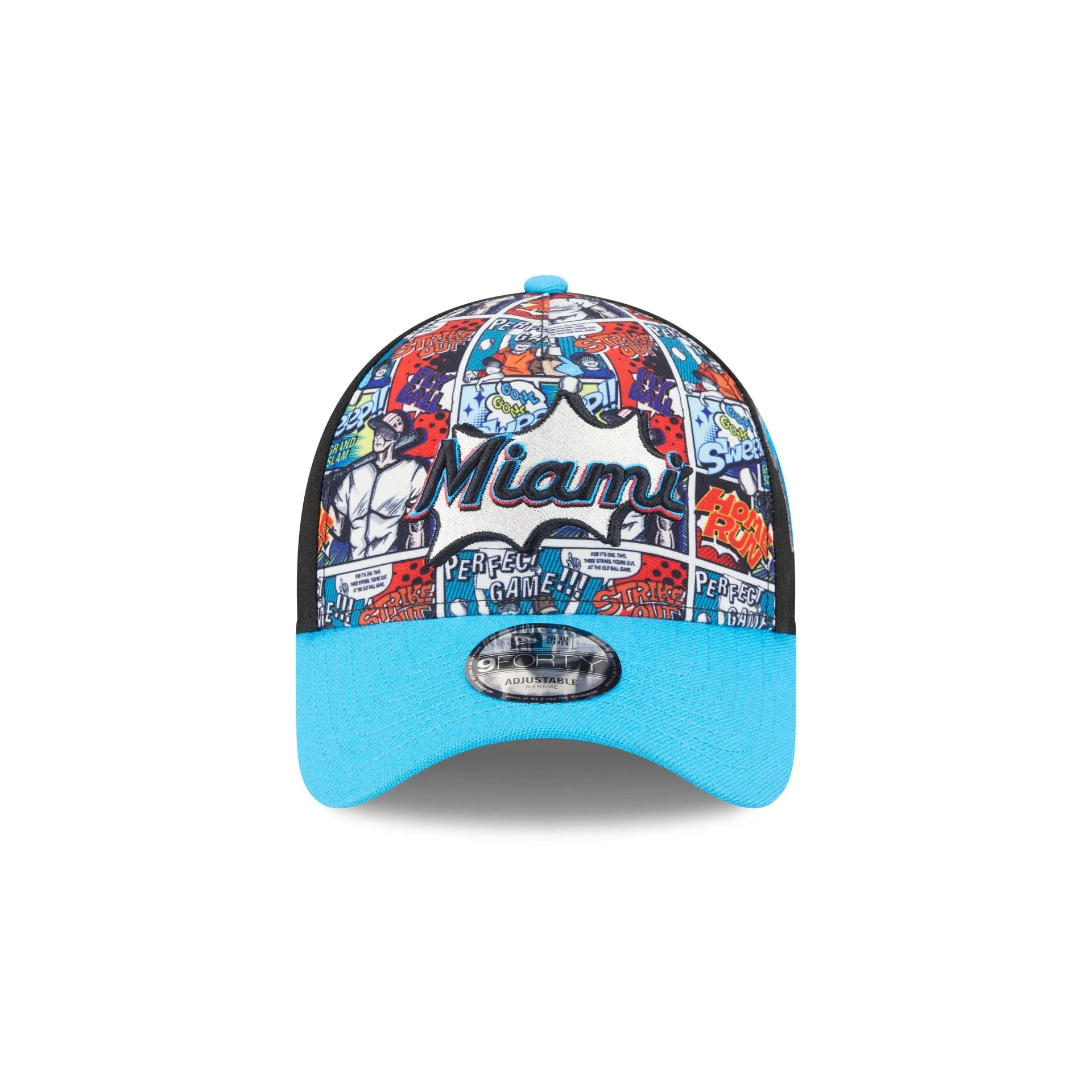 Miami Marlins Diamond Hero Edition 9FORTY A-Frame Snapback Hat sold by New Era product image thumbnail 2