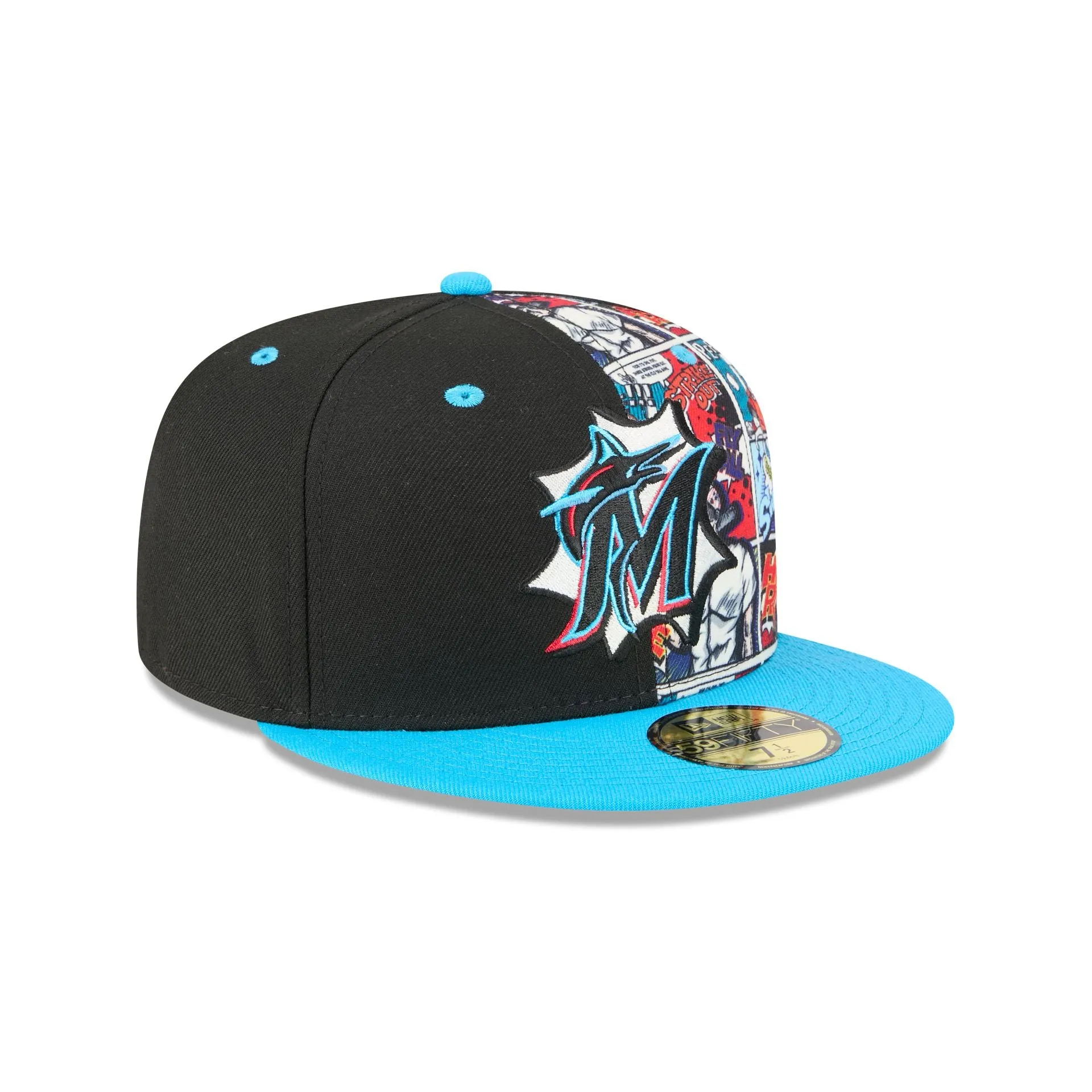 Miami Marlins Diamond Hero Edition 59FIFTY Fitted Hat sold by New Era product image thumbnail 3