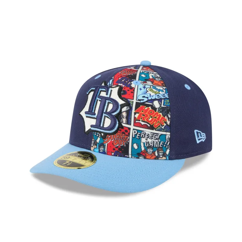 Tampa Bay Rays Diamond Hero Edition Low Profile 59FIFTY Fitted Hat made by New Era