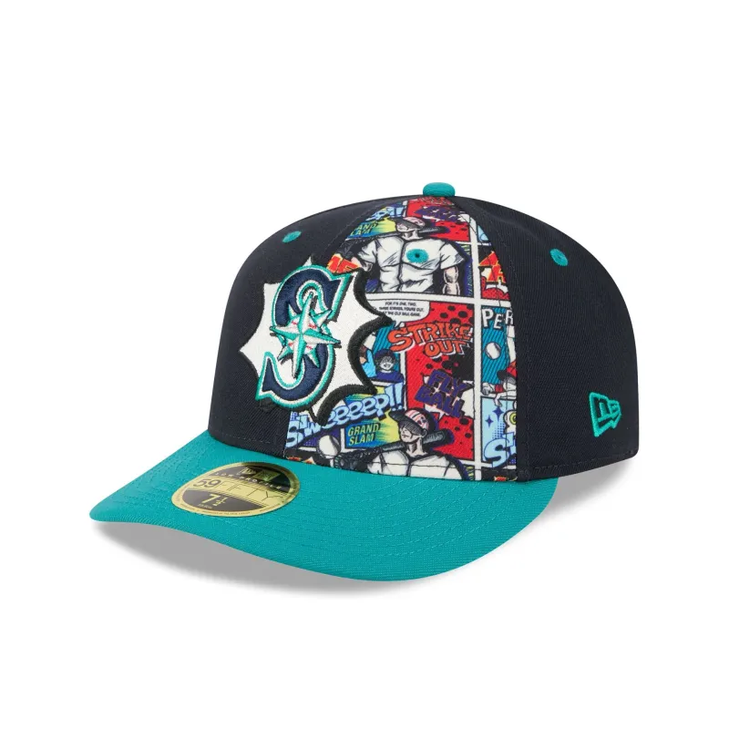 Seattle Mariners Diamond Hero Edition Low Profile 59FIFTY Fitted Hat sold by New Era