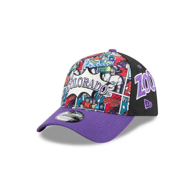 Colorado Rockies Diamond Hero Edition 9FORTY A-Frame Snapback Hat sold by New Era