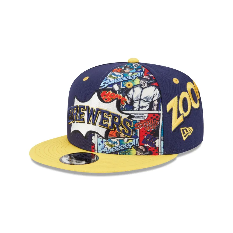 Milwaukee Brewers Diamond Hero Edition 9FIFTY Snapback Hat sold by New Era