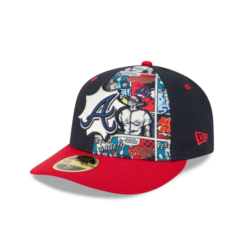 Atlanta Braves Diamond Hero Edition Low Profile 59FIFTY Fitted Hat sold by New Era