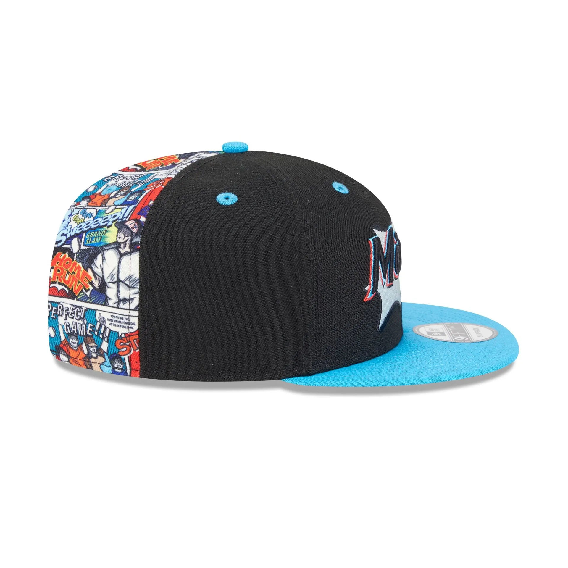 Miami Marlins Diamond Hero Edition 9FIFTY Snapback Hat sold by New Era product image thumbnail 5