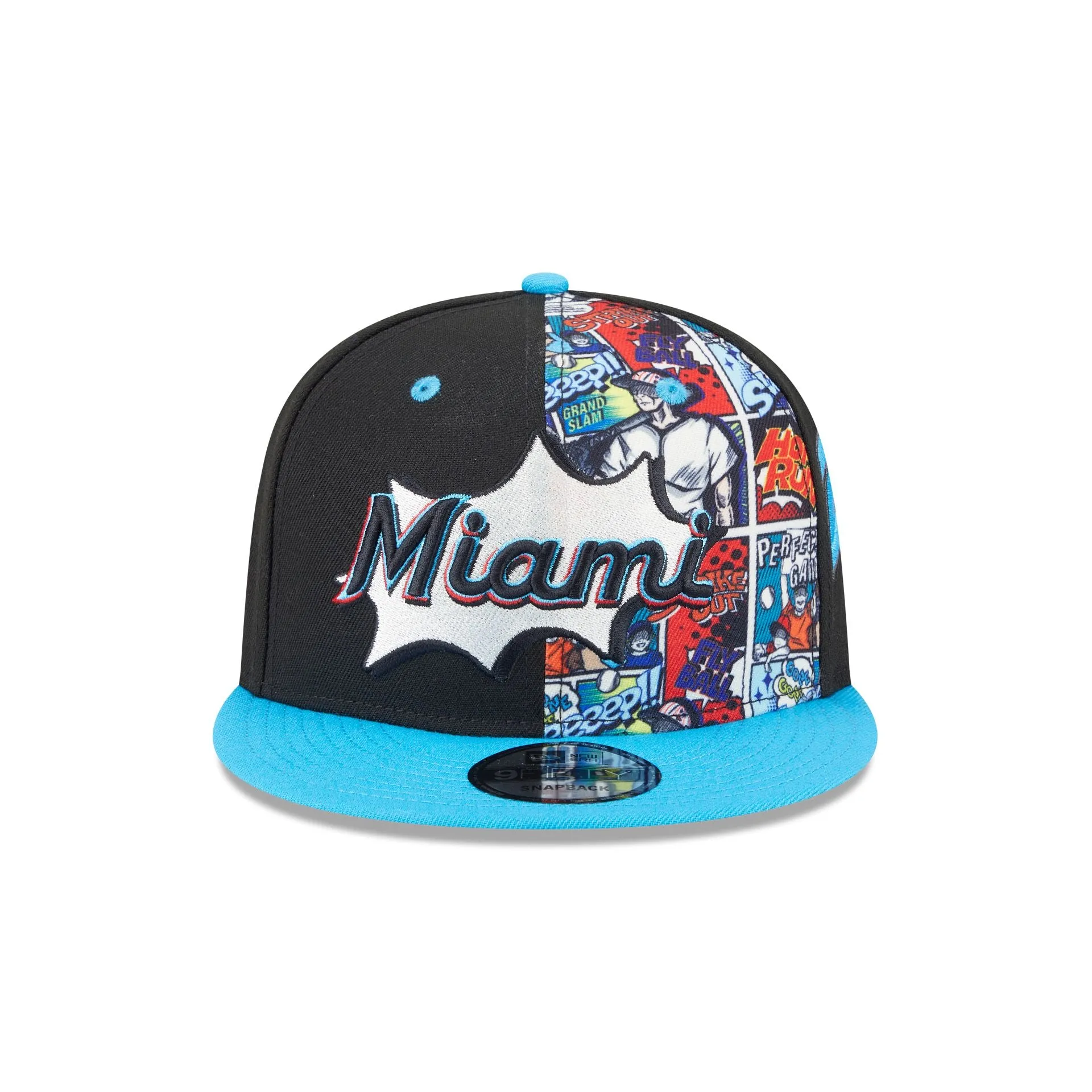Miami Marlins Diamond Hero Edition 9FIFTY Snapback Hat sold by New Era product image thumbnail 2