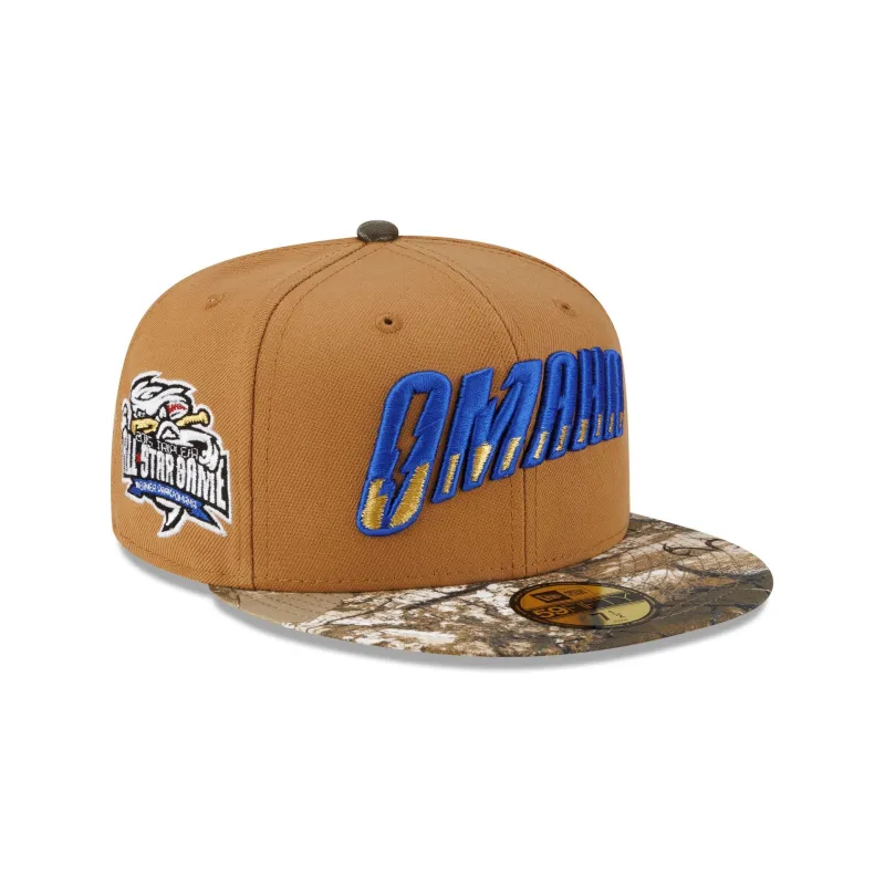 Just Caps Realtree Omaha Storm Chasers 59FIFTY Fitted Hat sold by New Era