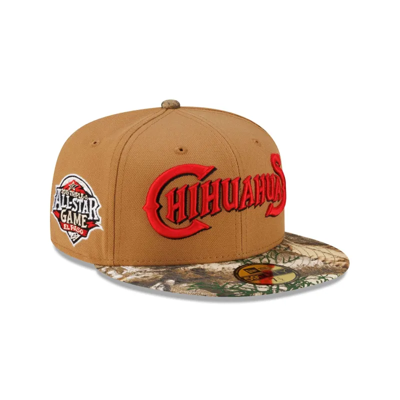 Just Caps Realtree El Paso Chihuahuas 59FIFTY Fitted Hat sold by New Era