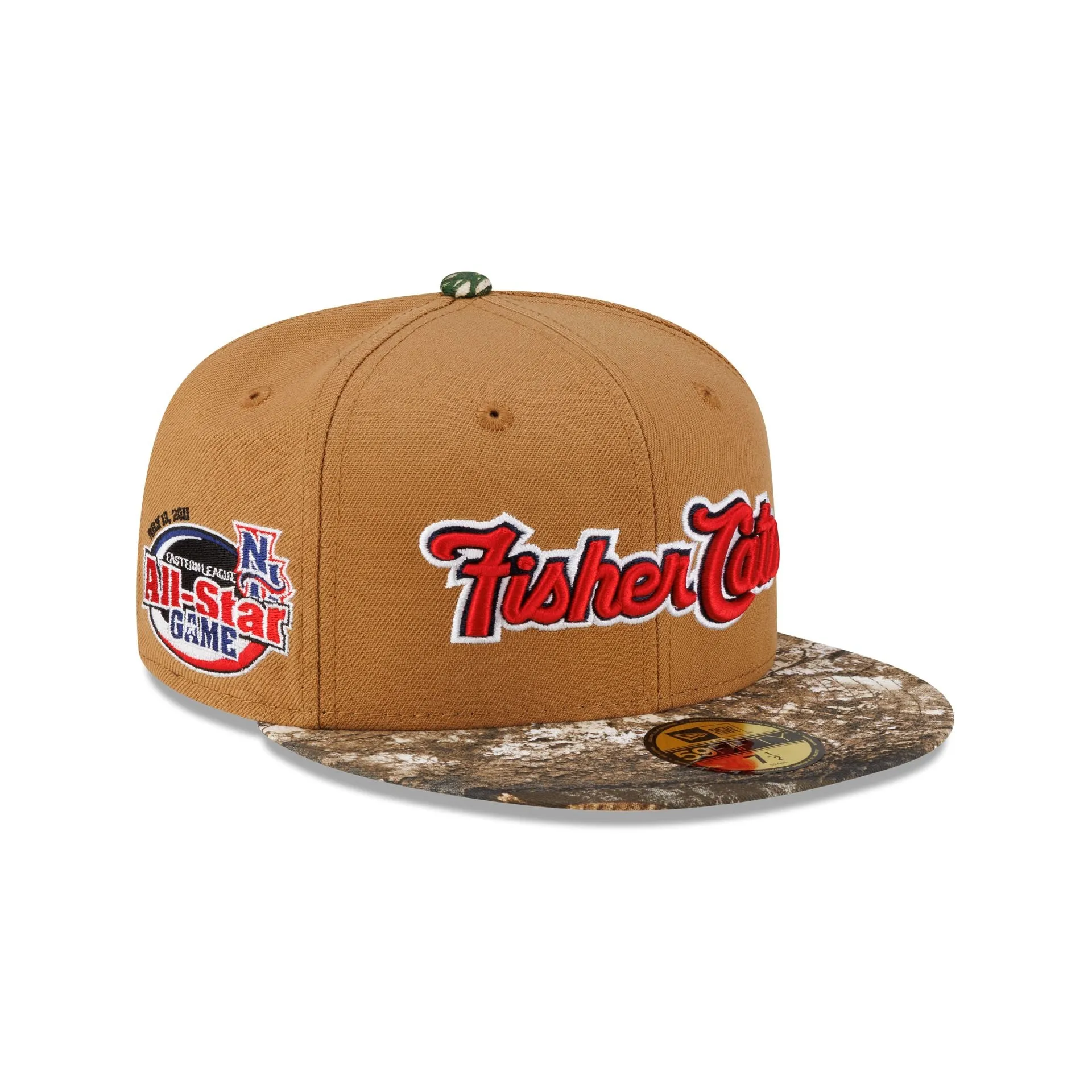Just Caps Realtree New Hampshire Fisher Cats 59FIFTY Fitted Hat sold by New Era