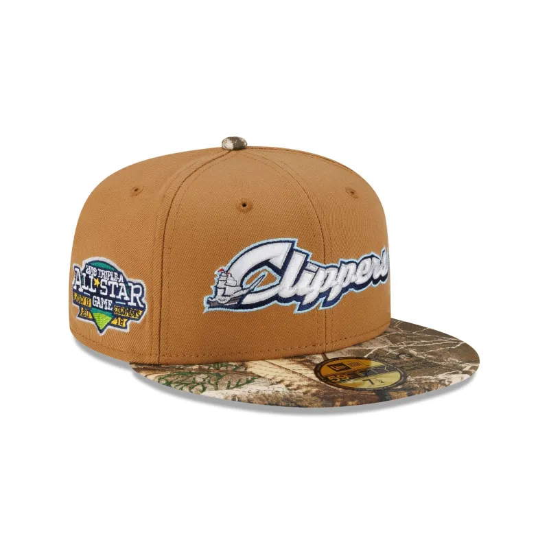 Just Caps Realtree Columbus Clippers 59FIFTY Fitted Hat sold by New Era