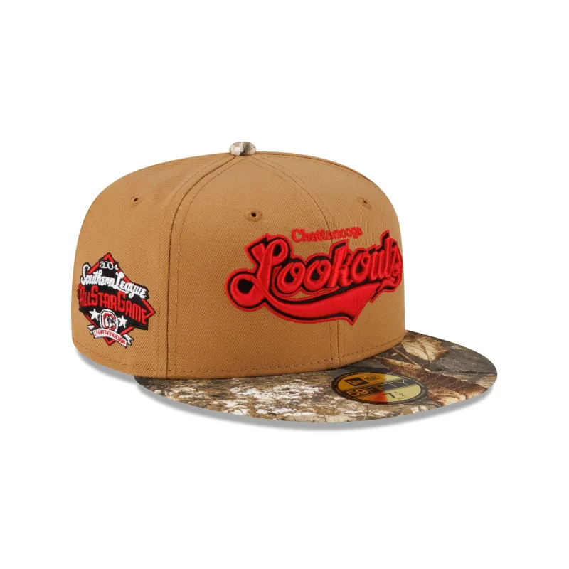 Just Caps Realtree Chattanooga Lookouts 59FIFTY Fitted Hat sold by New Era