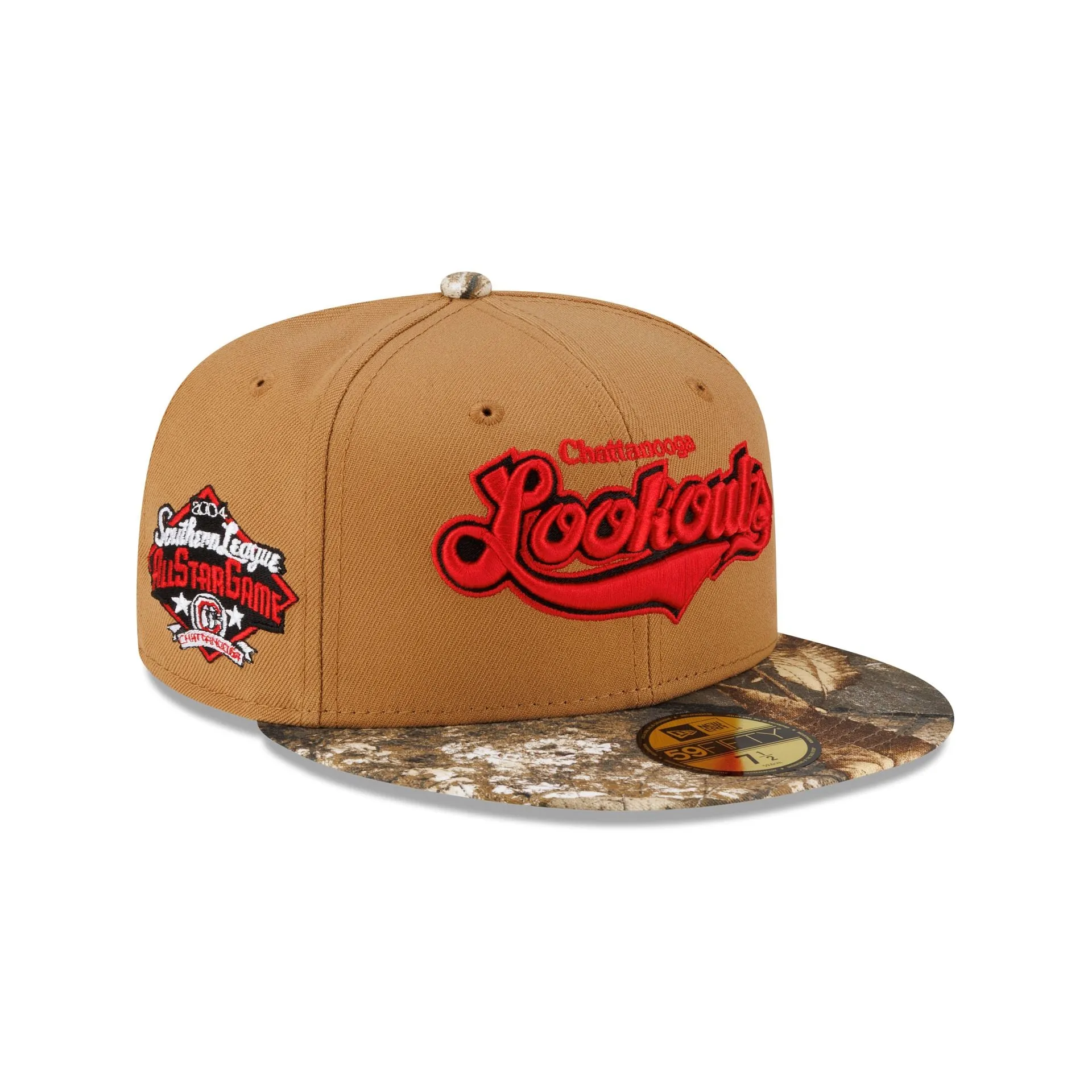 Just Caps Realtree Chattanooga Lookouts 59FIFTY Fitted Hat sold by New Era
