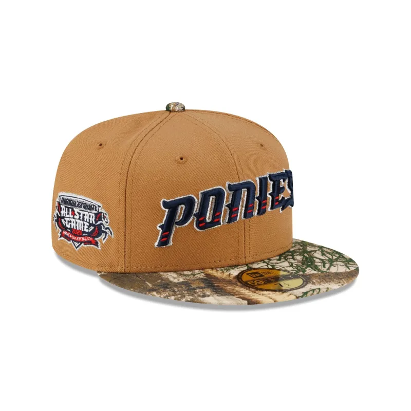 Just Caps Realtree Binghamton Rumble Ponies 59FIFTY Fitted Hat sold by New Era