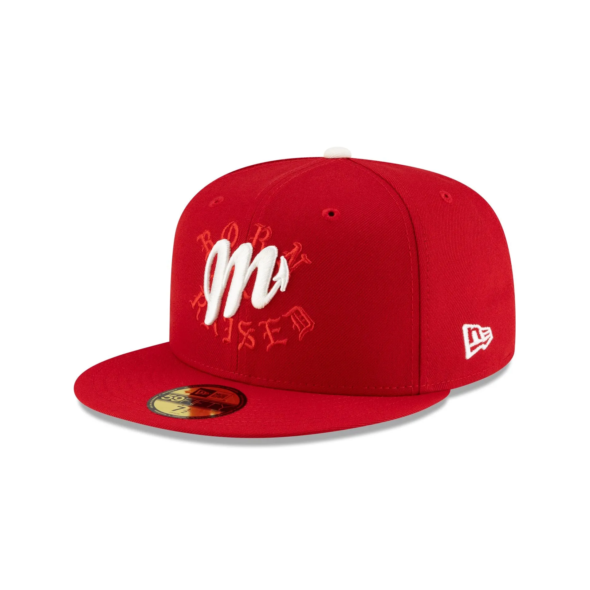 Born x Raised x Diablos Rojos del México Scarlet 59FIFTY Fitted Hat sold by New Era