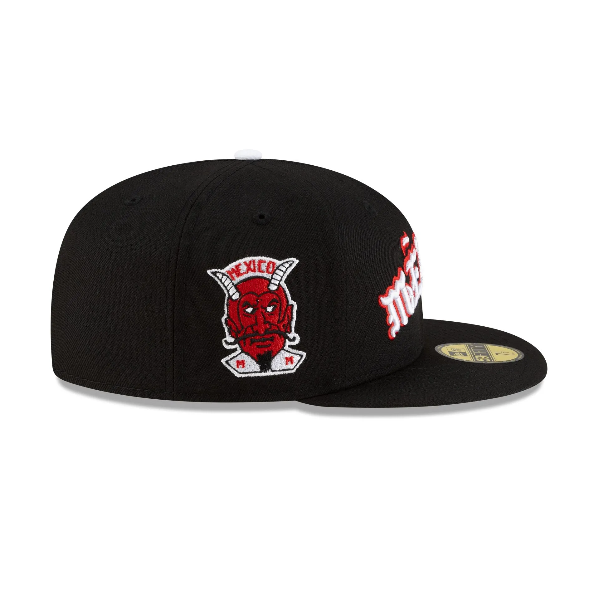 Born x Raised x Diablos Rojos del México Sidepatch 59FIFTY Fitted Hat sold by New Era product image thumbnail 4