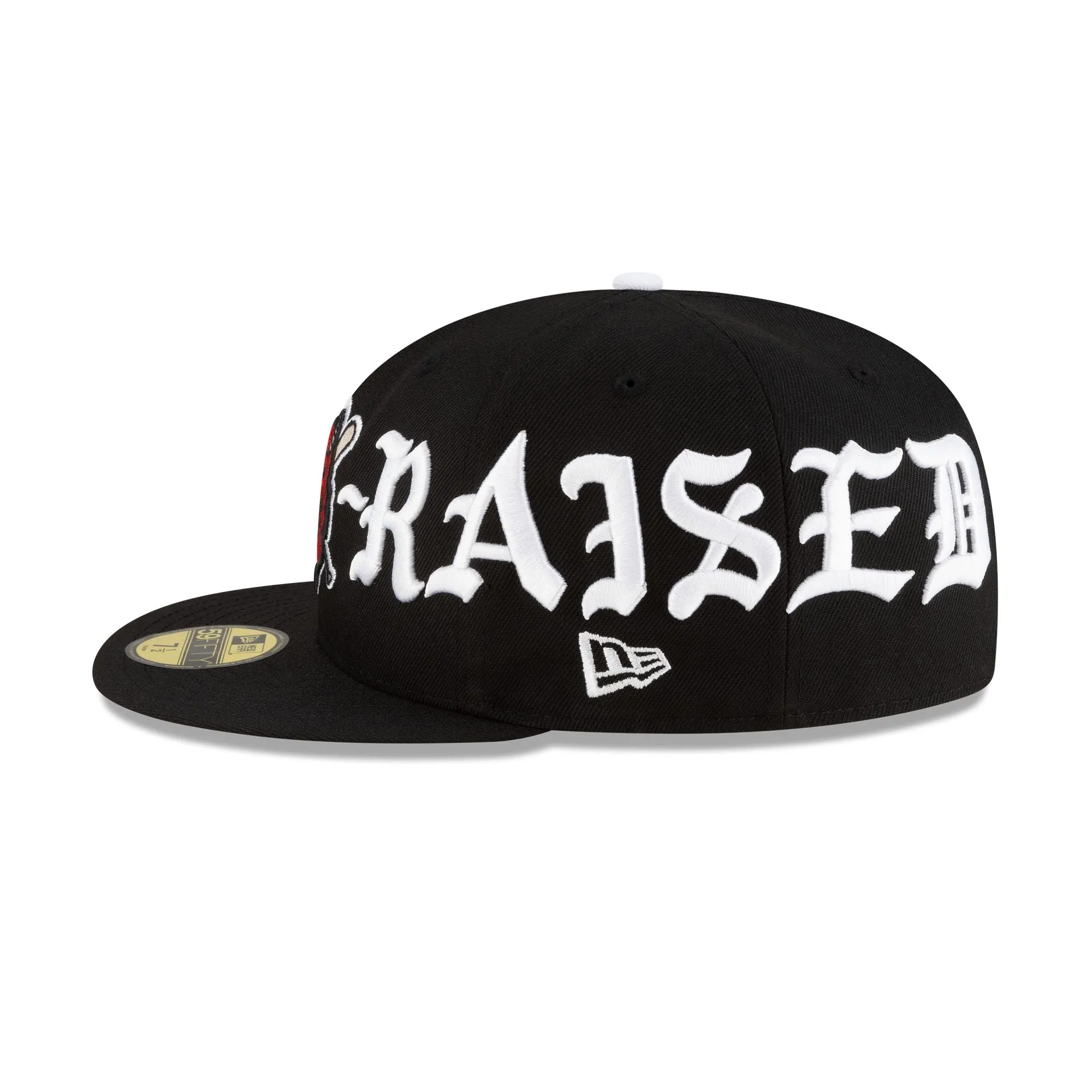 Born x Raised x Diablos Rojos del México Wordmark 59FIFTY Fitted Hat sold by New Era product image thumbnail 4