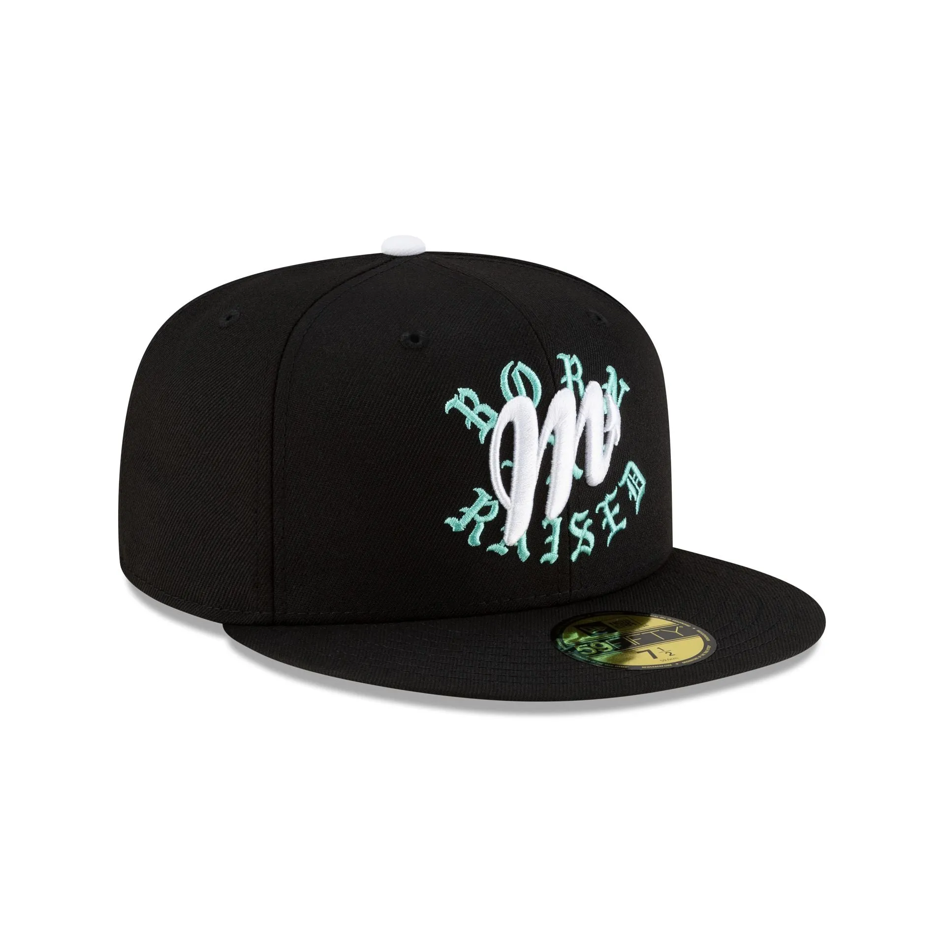 Born x Raised x Diablos Rojos del México Black 59FIFTY Fitted Hat sold by New Era product image thumbnail 3