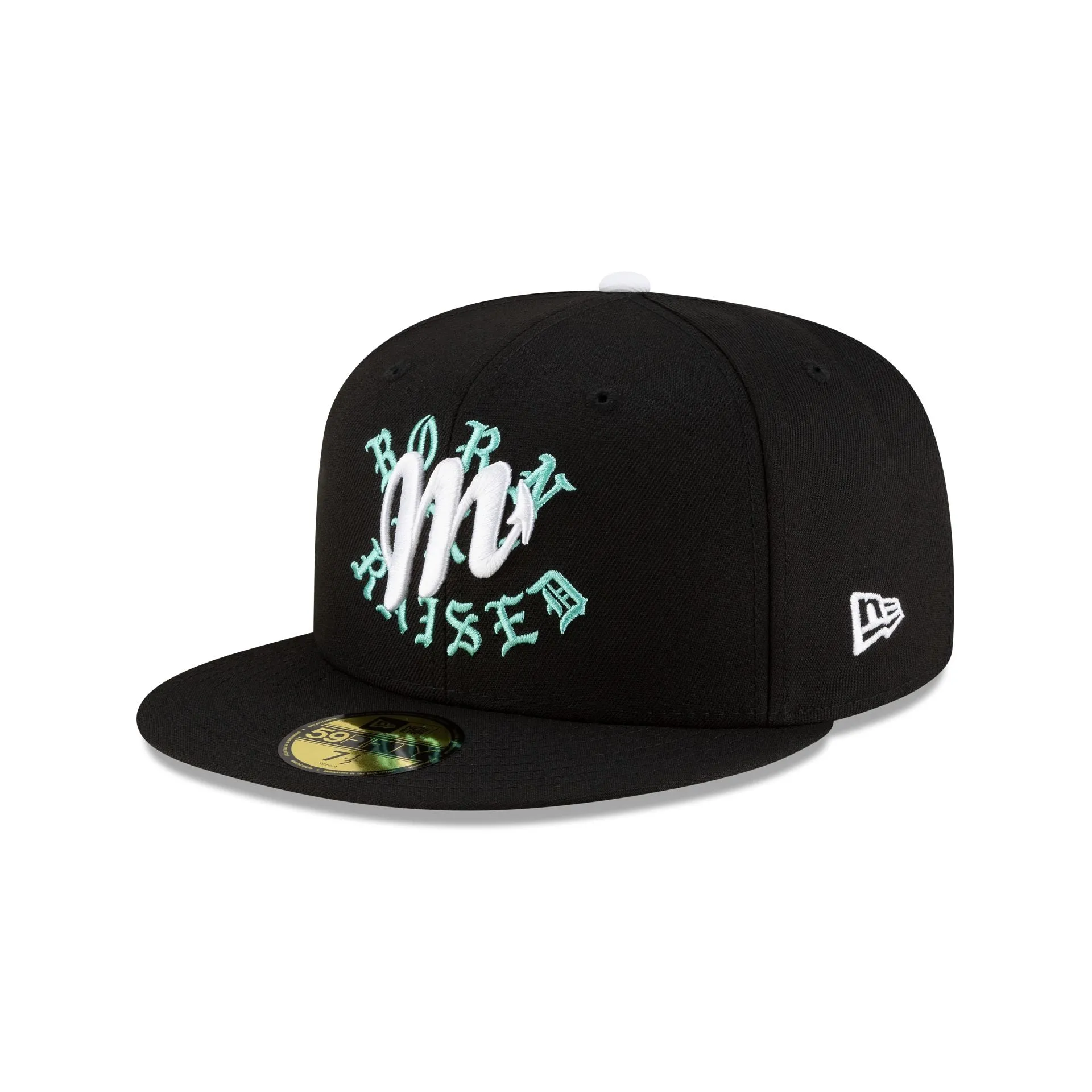 Born x Raised x Diablos Rojos del México Black 59FIFTY Fitted Hat sold by New Era