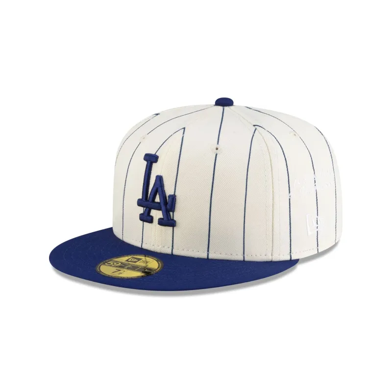 Diet Starts Monday x Los Angeles Dodgers Pinstripe 59FIFTY Fitted Hat sold by New Era