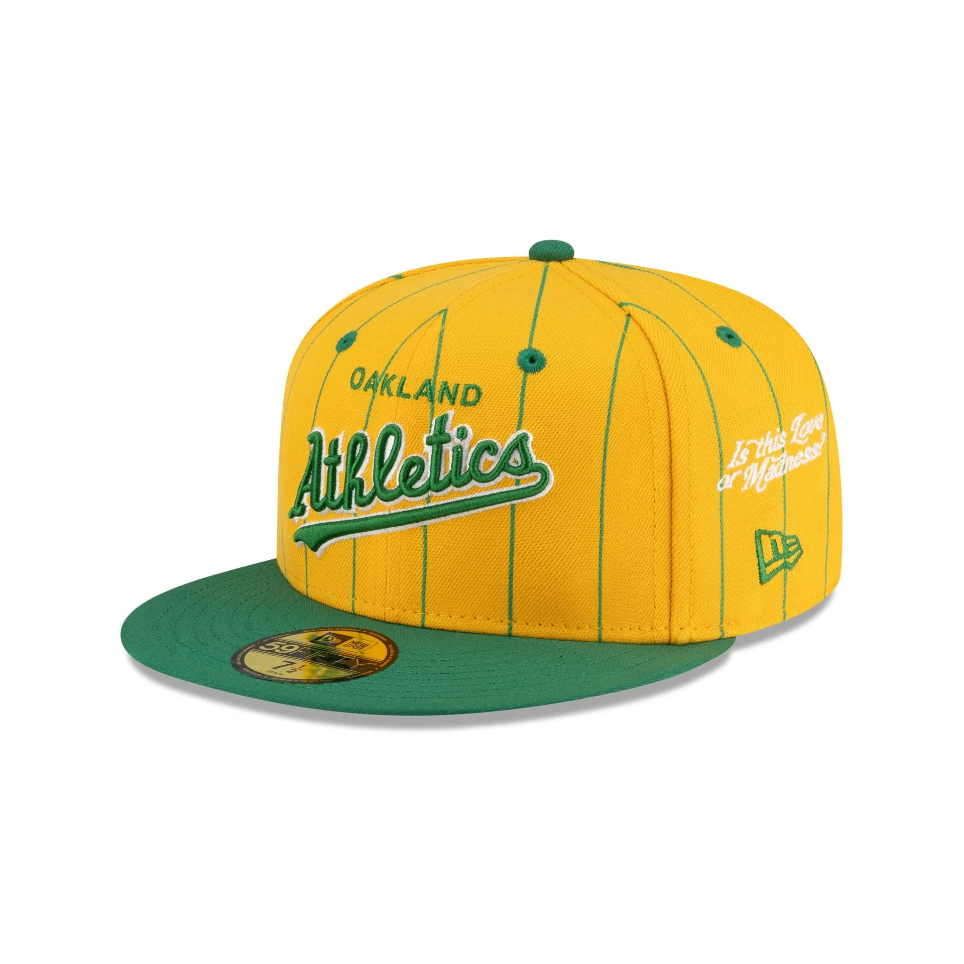 Diet Starts Monday x Athletics Pinstripe 59FIFTY Fitted Hat sold by New Era