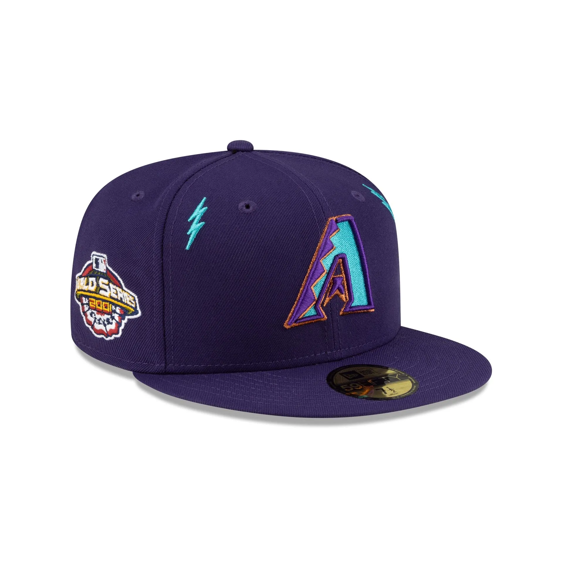 Diet Starts Monday x Arizona Diamondbacks Lightening Bolts 59FIFTY Fitted Hat sold by New Era product image thumbnail 3
