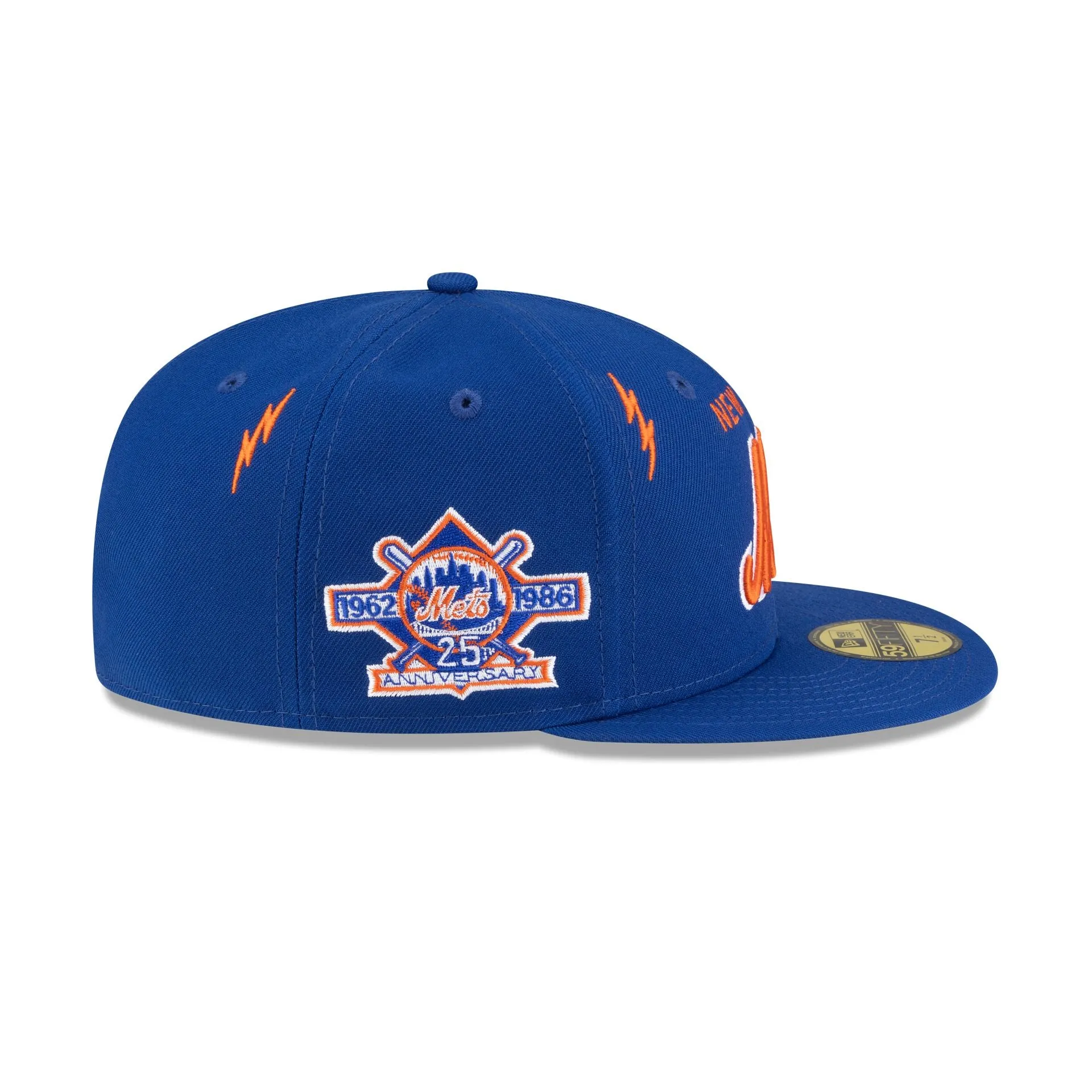 Diet Starts Monday x New York Mets Lightening Bolts 59FIFTY Fitted Hat sold by New Era product image thumbnail 5