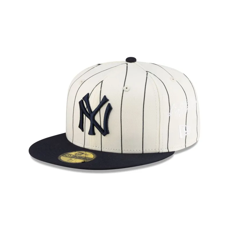 Diet Starts Monday x New York Yankees Pinstripe 59FIFTY Fitted Hat sold by New Era