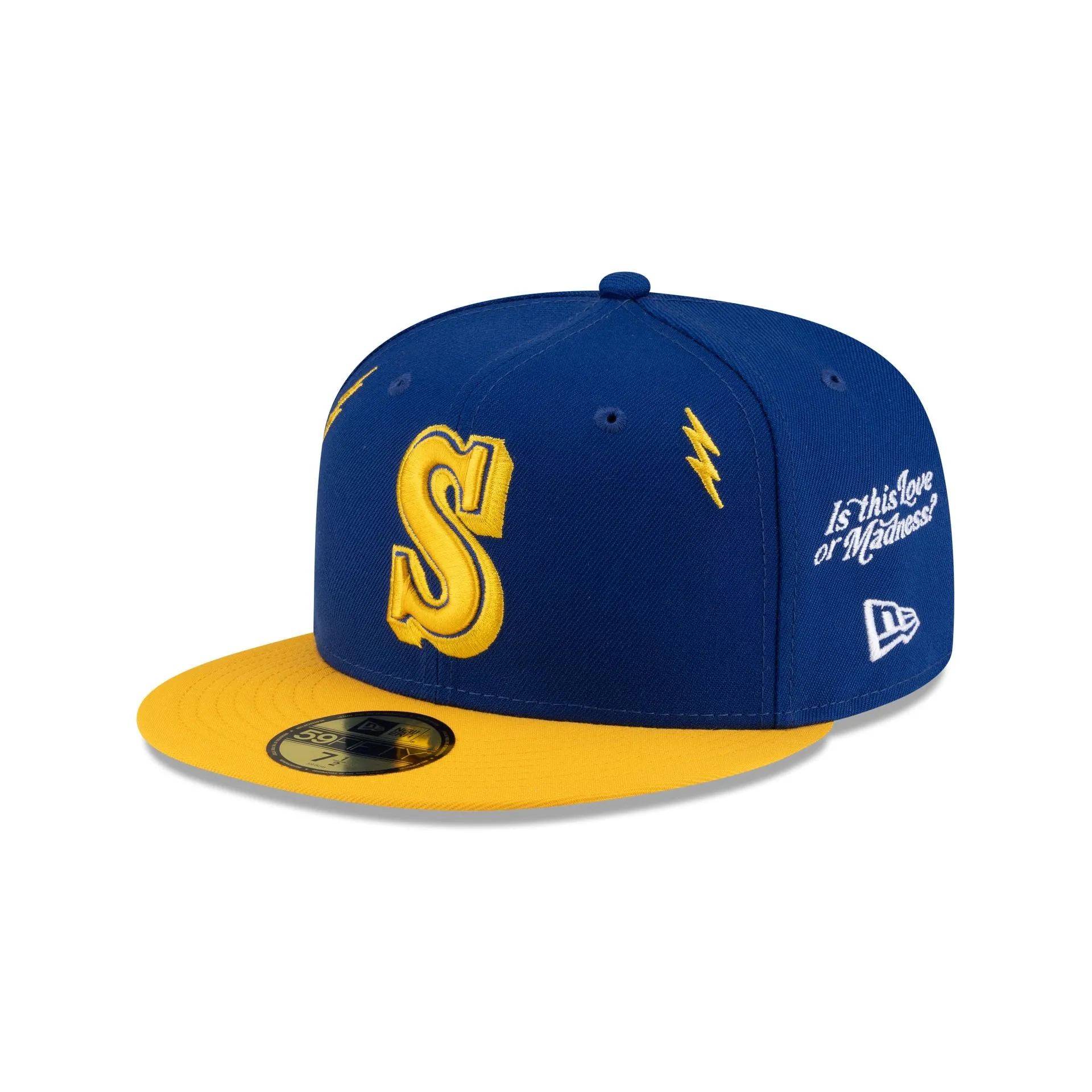 Diet Starts Monday x Seattle Mariners Lightening Bolts 59FIFTY Fitted Hat sold by New Era