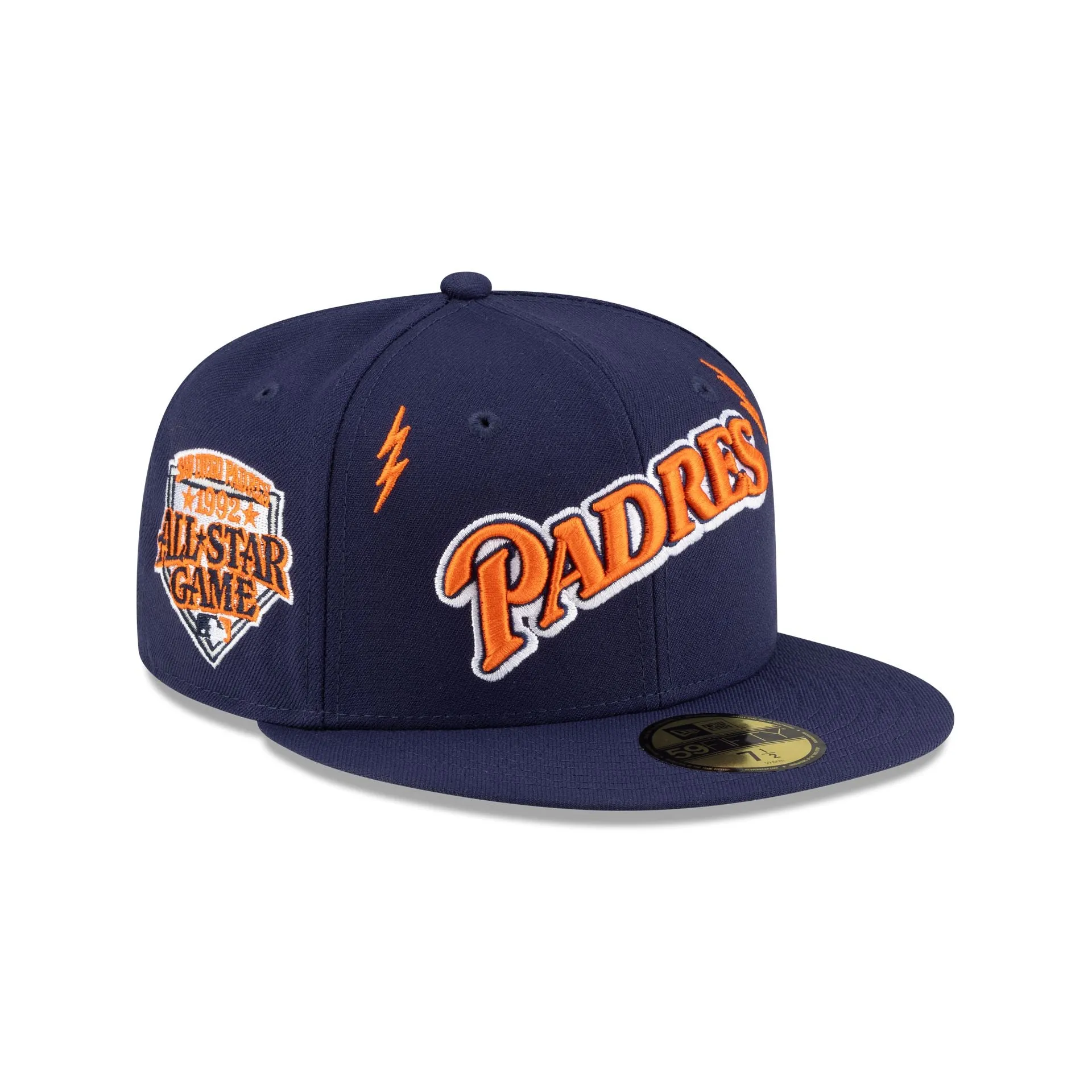 Diet Starts Monday x San Diego Padres Lightening Bolts 59FIFTY Fitted Hat sold by New Era product image thumbnail 3