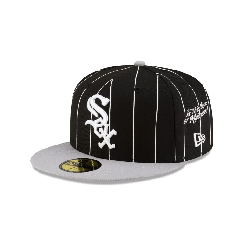 Diet Starts Monday x Chicago White Sox Pinstripe 59FIFTY Fitted Hat sold by New Era