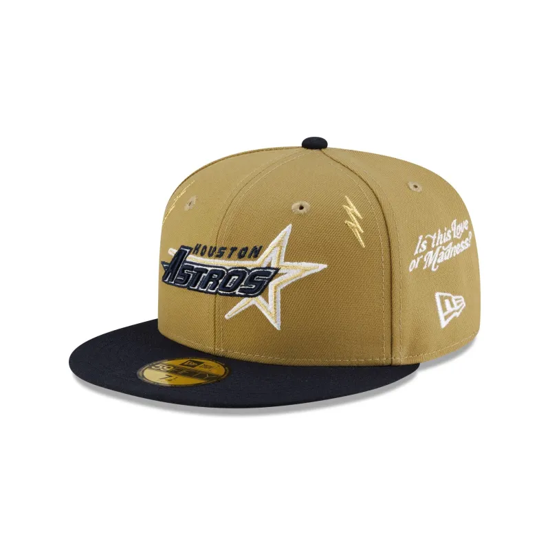 Diet Starts Monday x Houston Astros Lightening Bolts 59FIFTY Fitted Hat sold by New Era