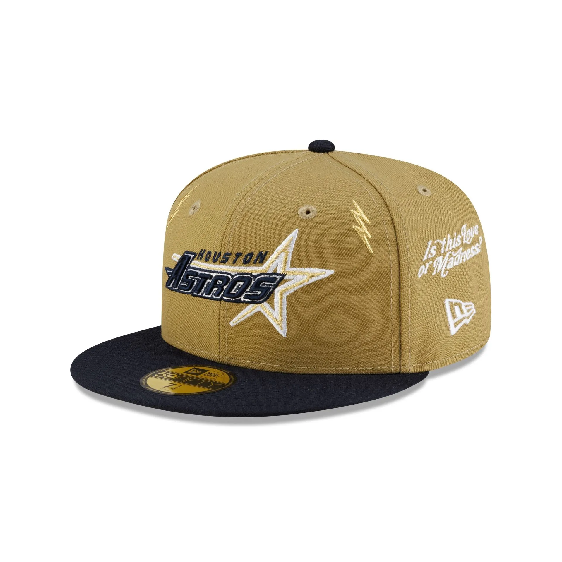 Diet Starts Monday x Houston Astros Lightening Bolts 59FIFTY Fitted Hat sold by New Era
