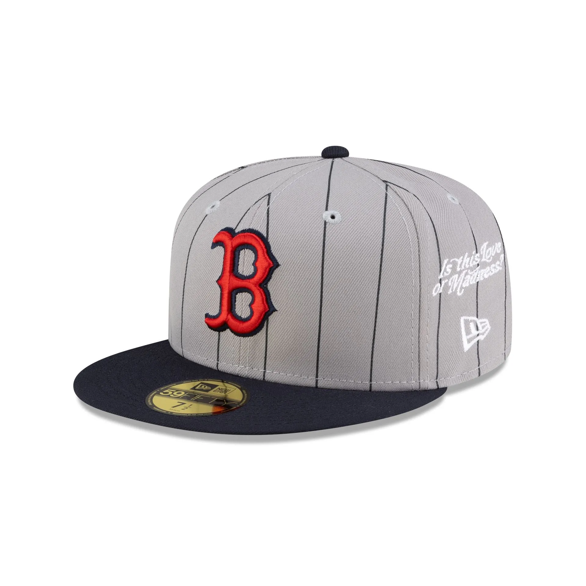 Diet Starts Monday x Boston Red Sox Pinstripe 59FIFTY Fitted Hat sold by New Era