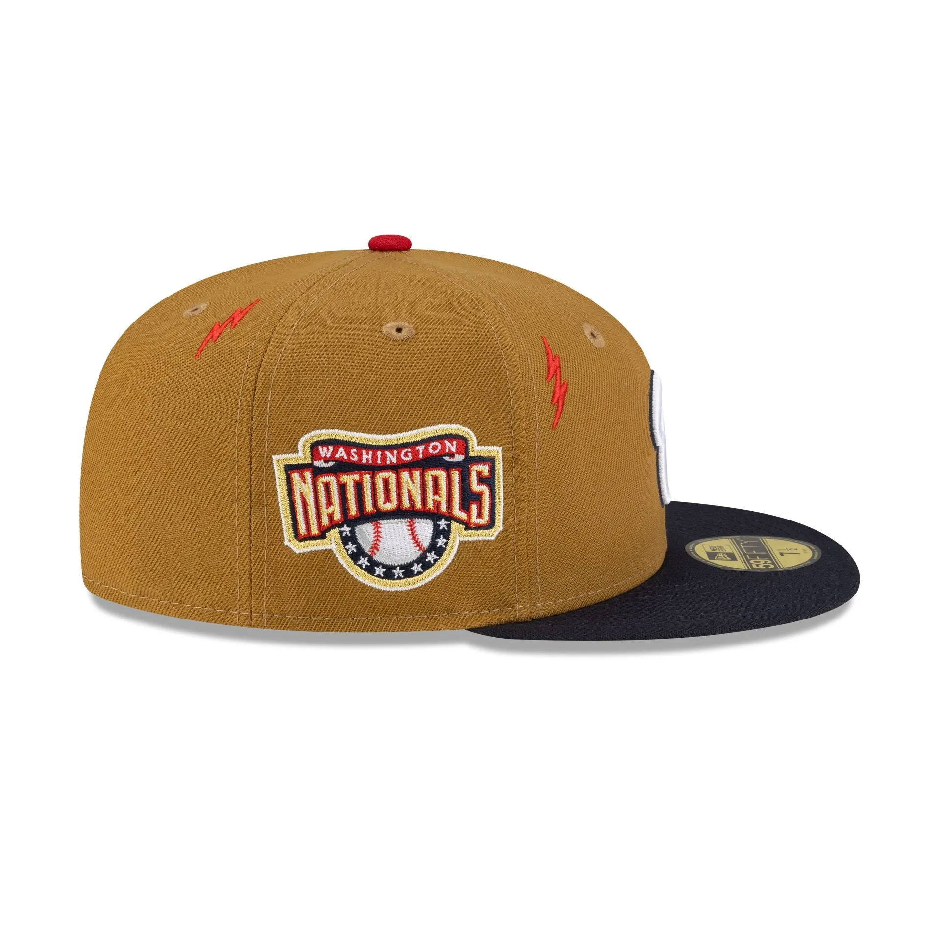 Diet Starts Monday x Washington Nationals Lightening Bolts 59FIFTY Fitted Hat sold by New Era product image thumbnail 5