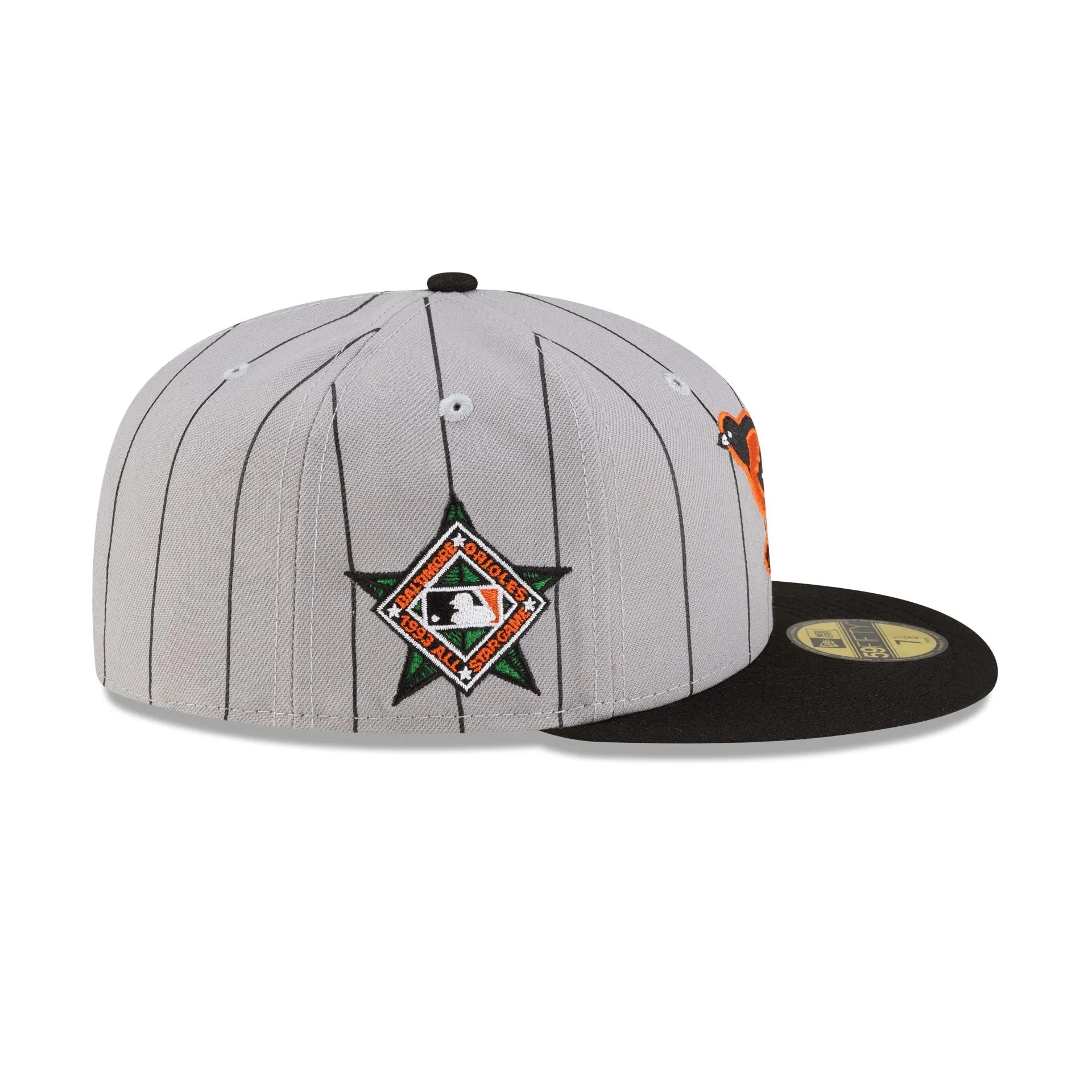 Diet Starts Monday x Baltimore Orioles Pinstripe 59FIFTY Fitted Hat sold by New Era product image thumbnail 5
