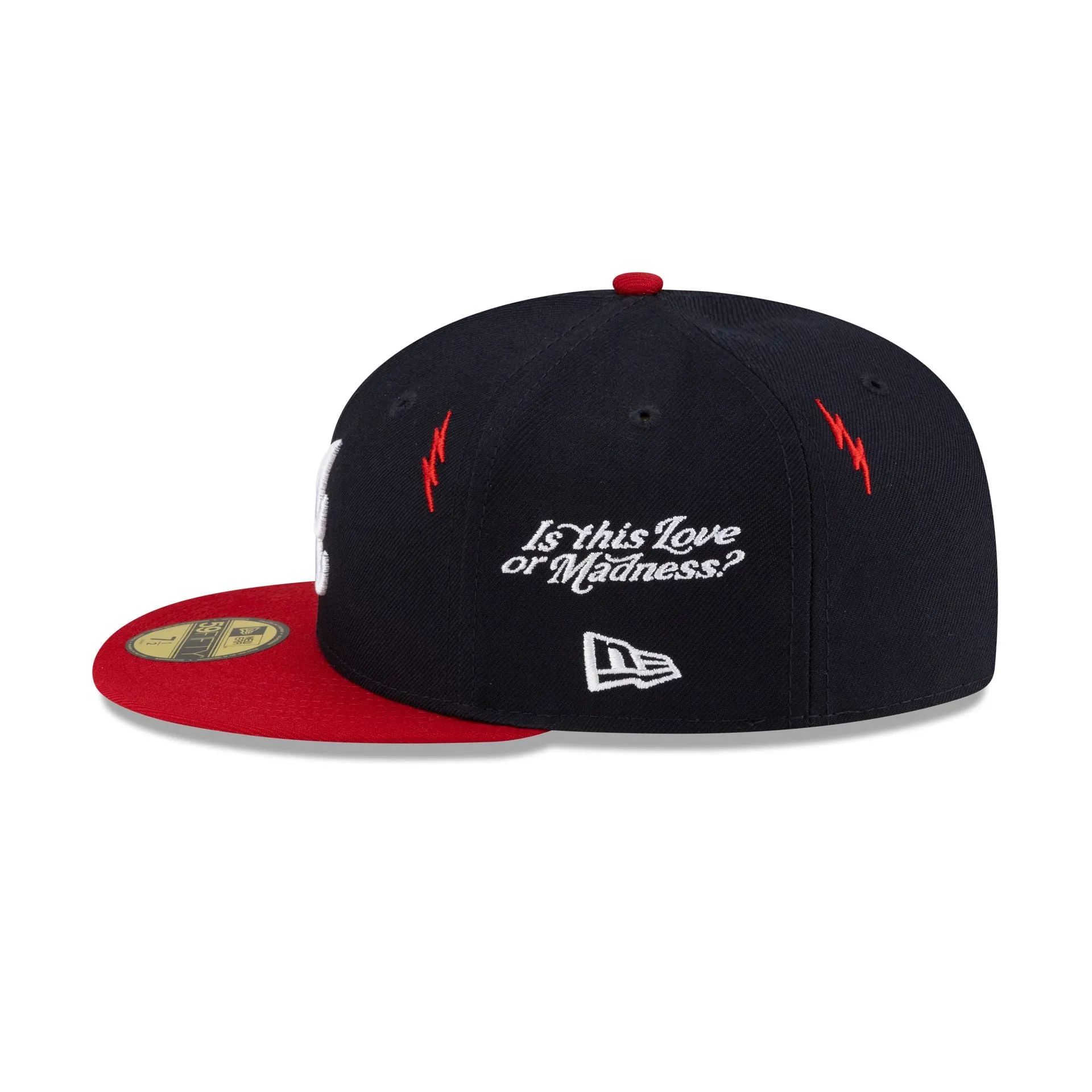 Diet Starts Monday x Atlanta Braves Lightening Bolts 59FIFTY Fitted Hat sold by New Era product image thumbnail 4