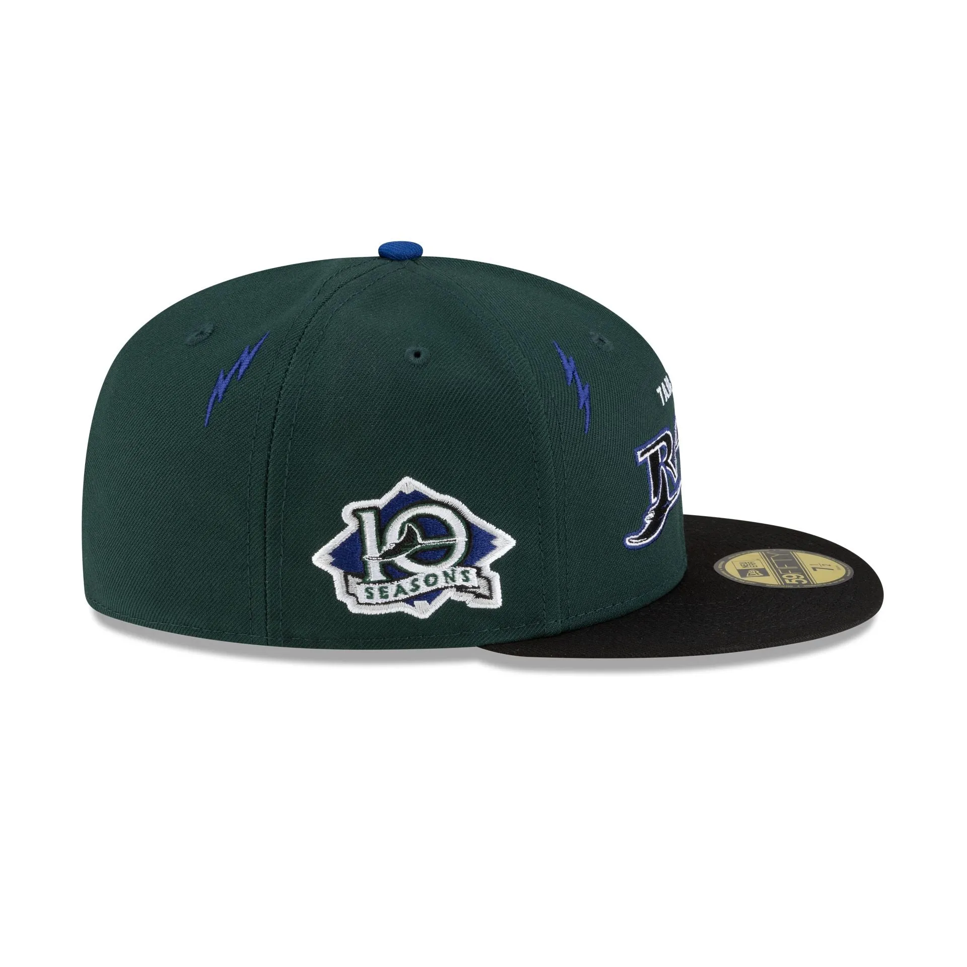 Diet Starts Monday x Tampa Bay Rays Lightening Bolts 59FIFTY Fitted Hat sold by New Era product image thumbnail 5