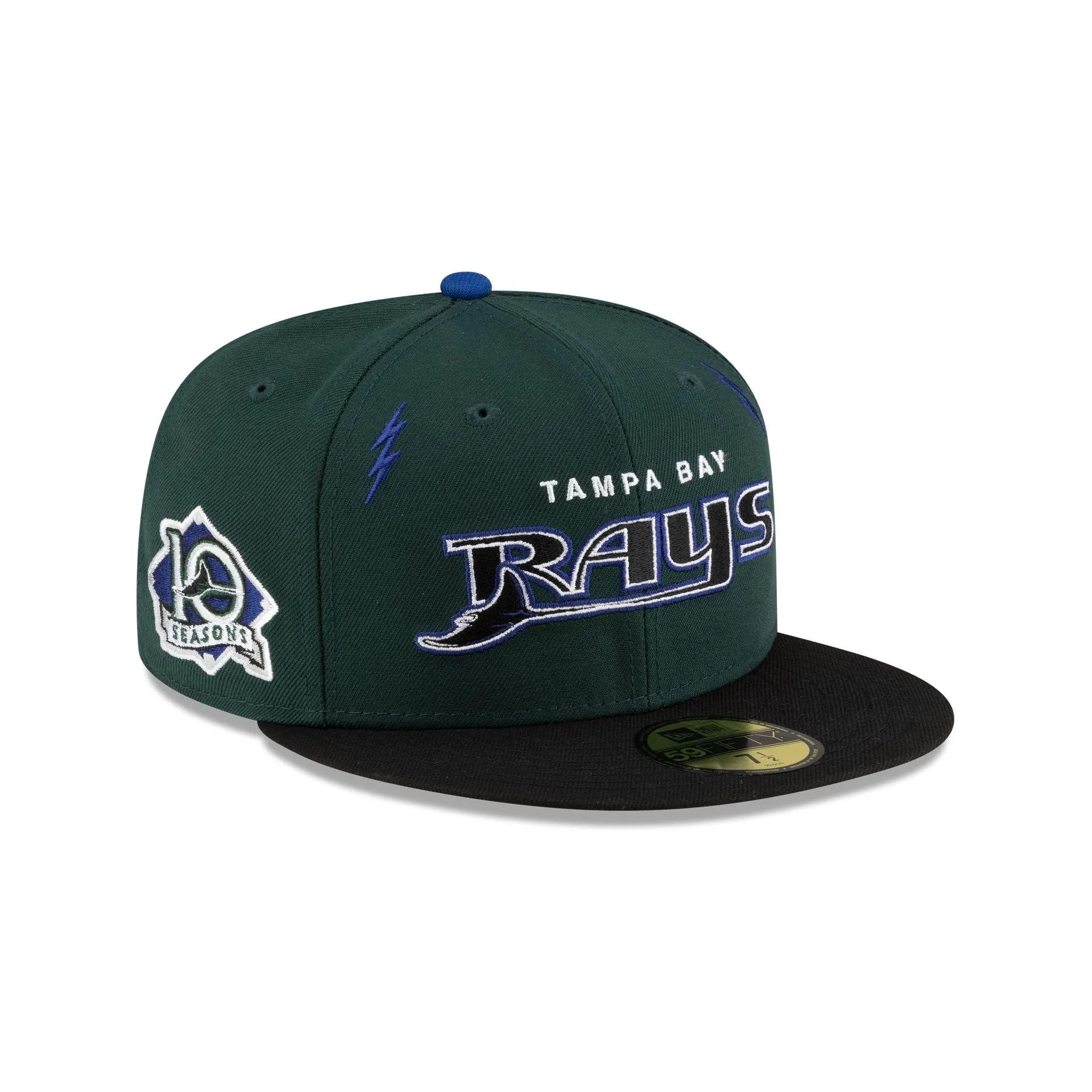 Diet Starts Monday x Tampa Bay Rays Lightening Bolts 59FIFTY Fitted Hat sold by New Era product image thumbnail 3