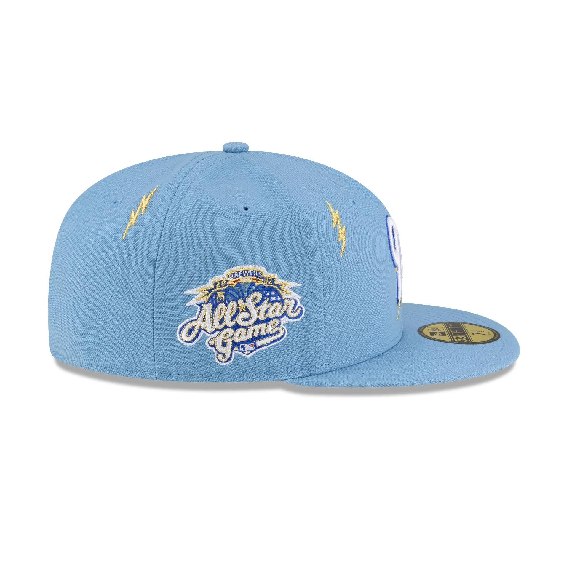 Diet Starts Monday x Milwaukee Brewers Lightening Bolts 59FIFTY Fitted Hat sold by New Era product image thumbnail 5