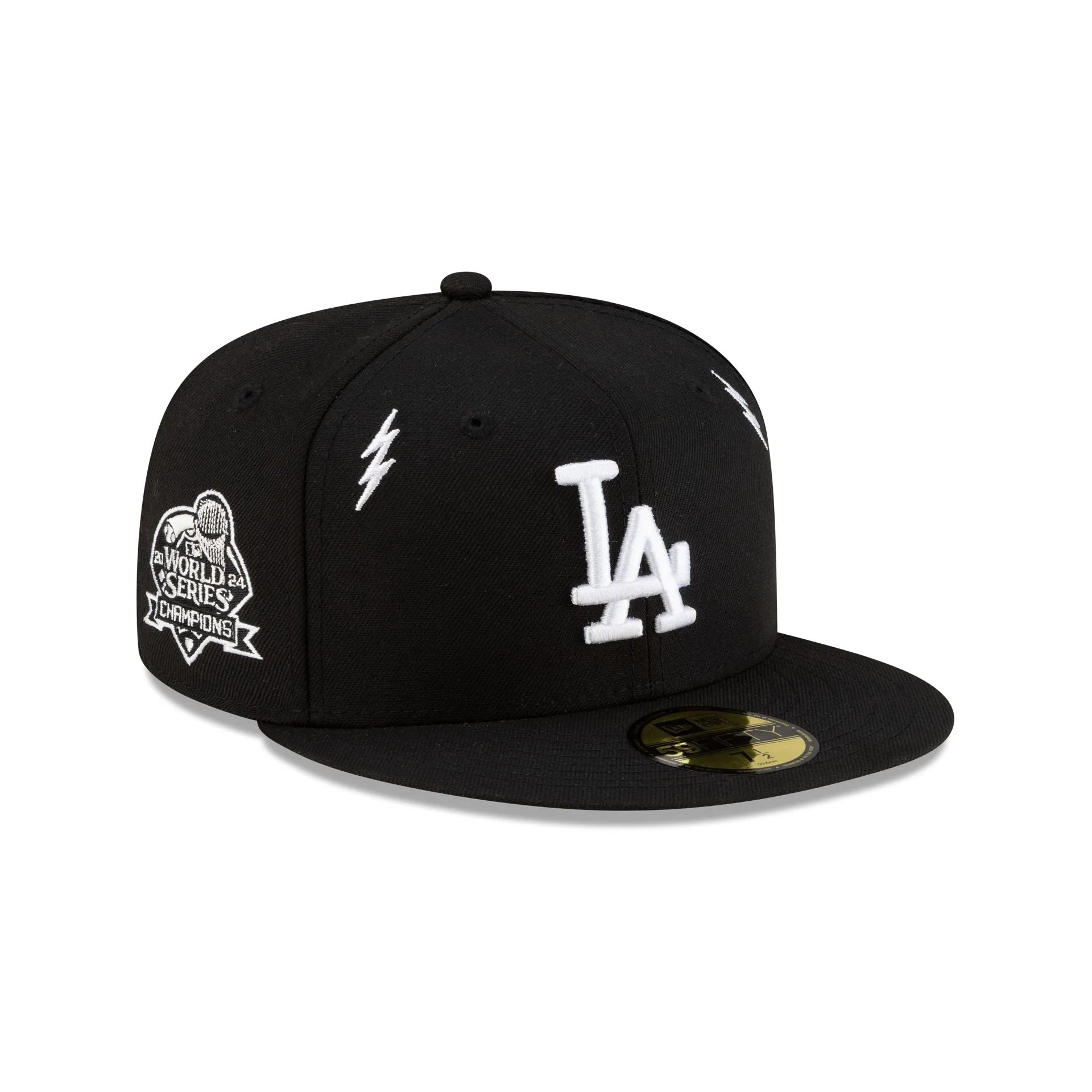 Diet Starts Monday x Los Angeles Dodgers Lightening Bolts 59FIFTY Fitted Hat sold by New Era product image thumbnail 3