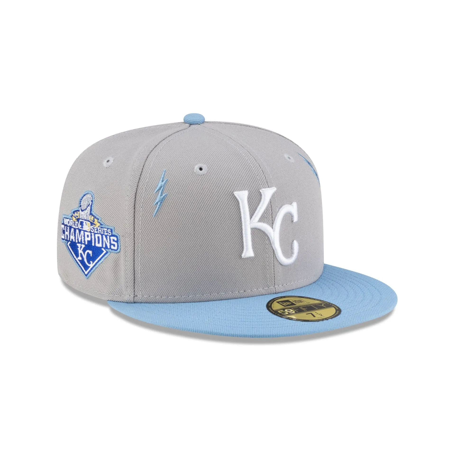 Diet Starts Monday x Kansas City Royals Lightening Bolts 59FIFTY Fitted Hat sold by New Era product image thumbnail 3