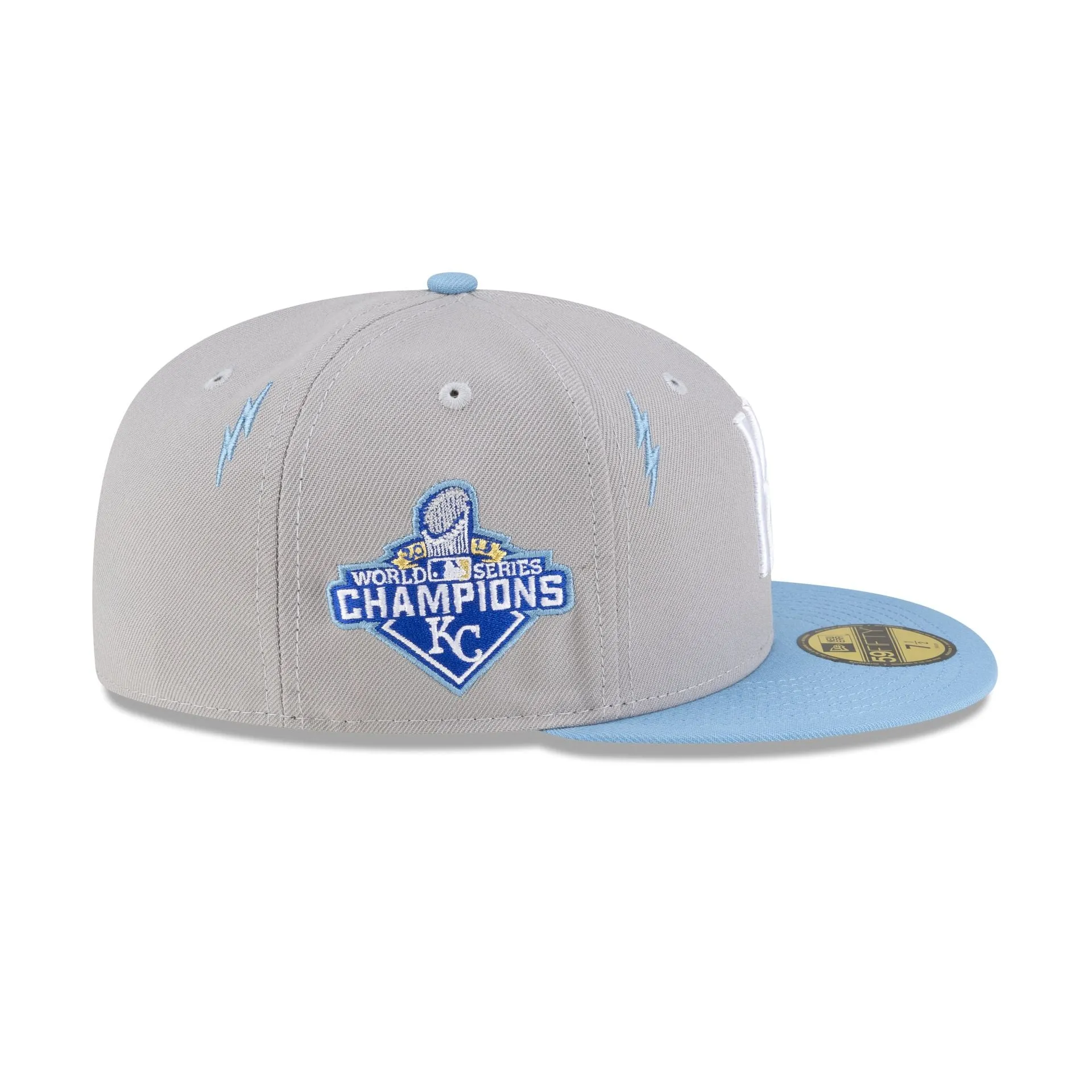 Diet Starts Monday x Kansas City Royals Lightening Bolts 59FIFTY Fitted Hat sold by New Era product image thumbnail 5