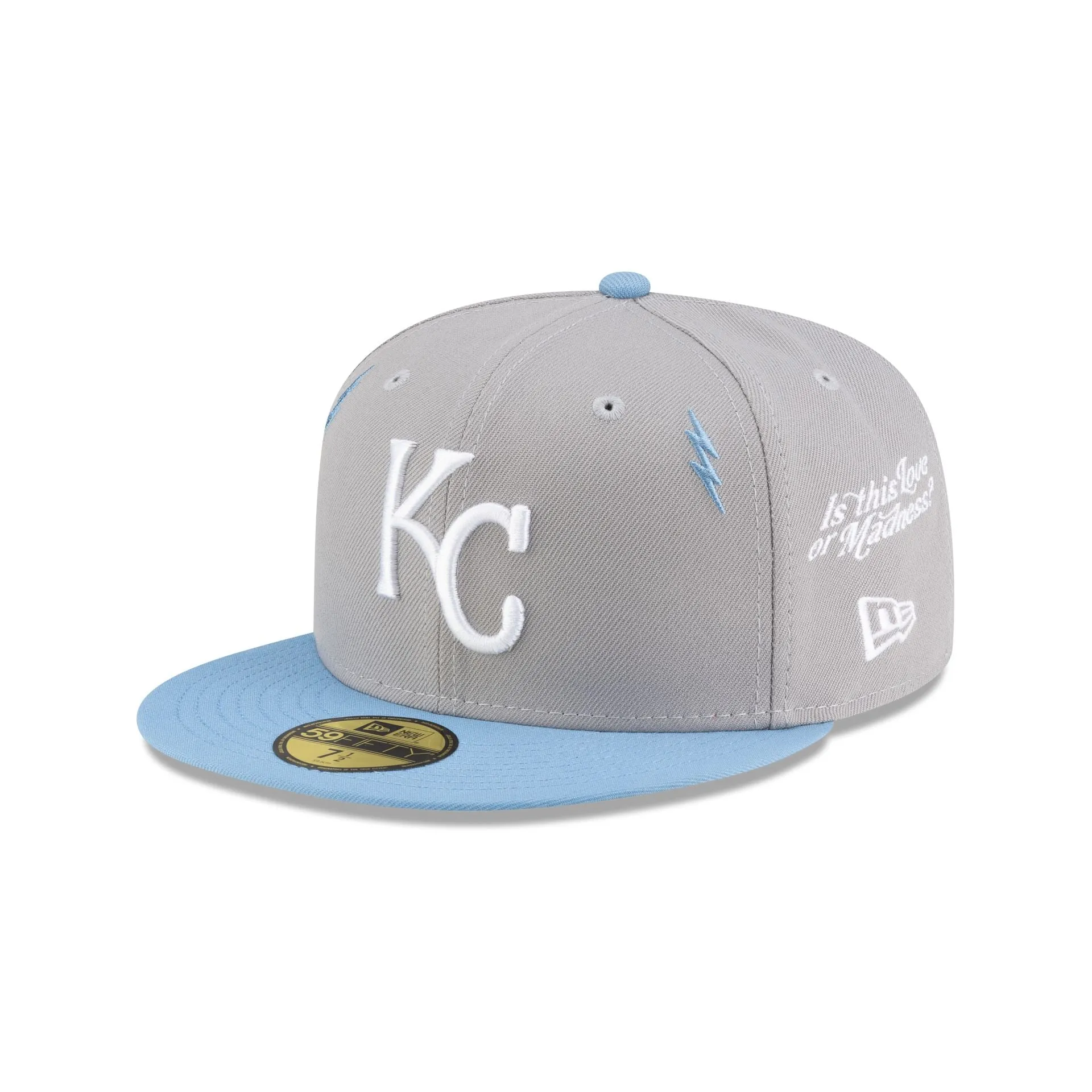 Diet Starts Monday x Kansas City Royals Lightening Bolts 59FIFTY Fitted Hat sold by New Era