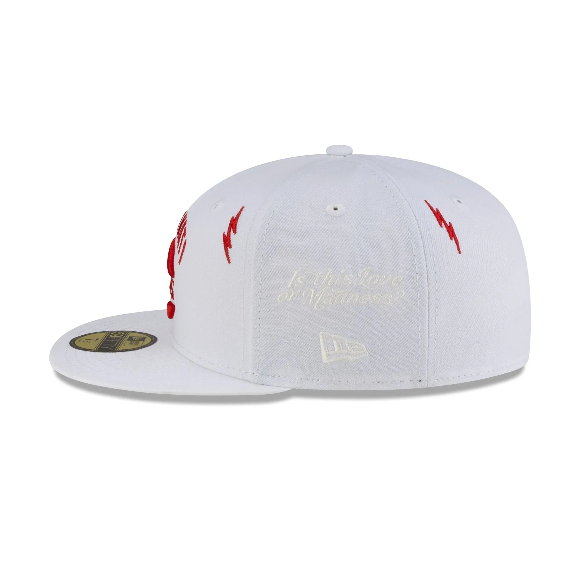 Diet Starts Monday x Cincinnati Reds Lightening Bolts 59FIFTY Fitted Hat sold by New Era product image thumbnail 4