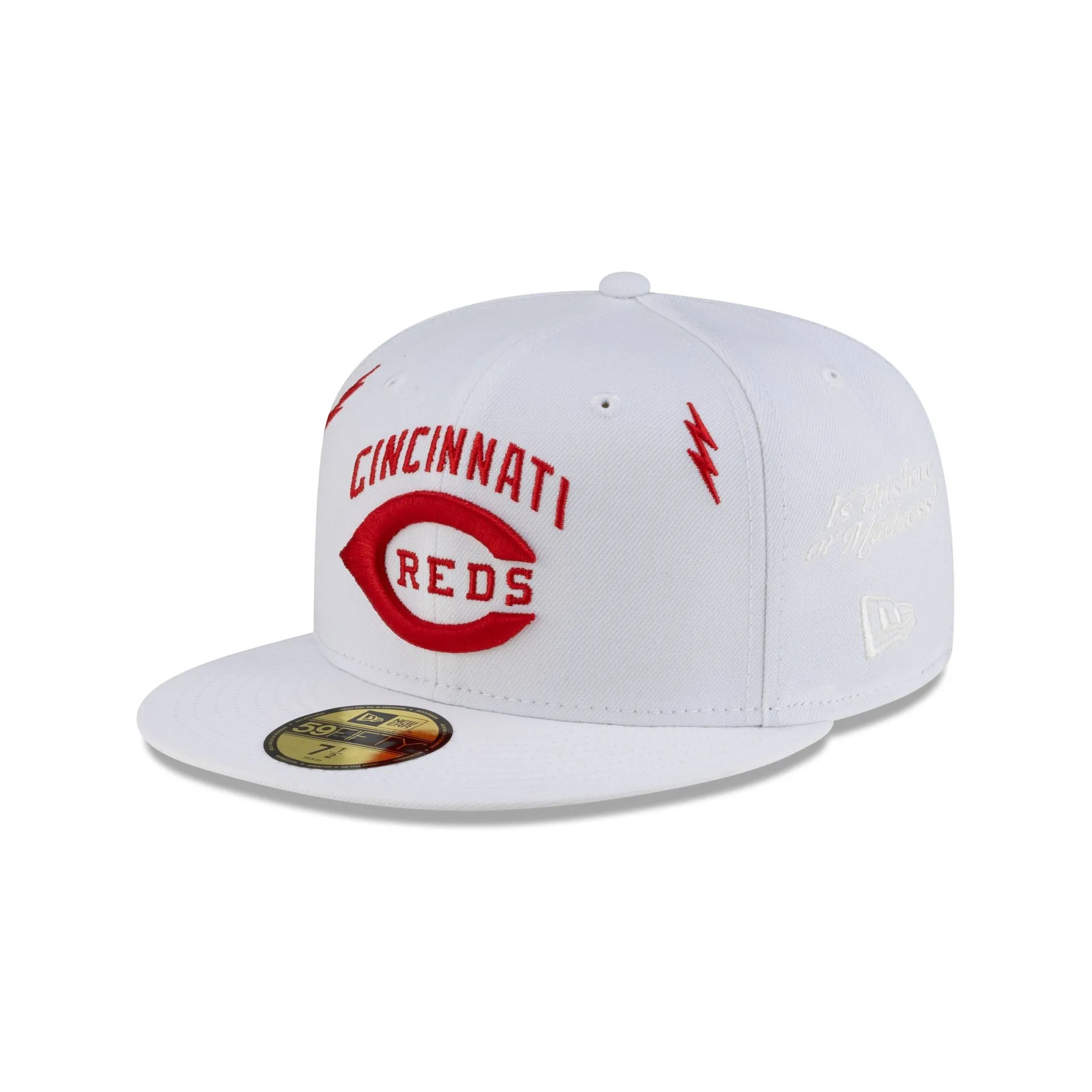 Diet Starts Monday x Cincinnati Reds Lightening Bolts 59FIFTY Fitted Hat sold by New Era