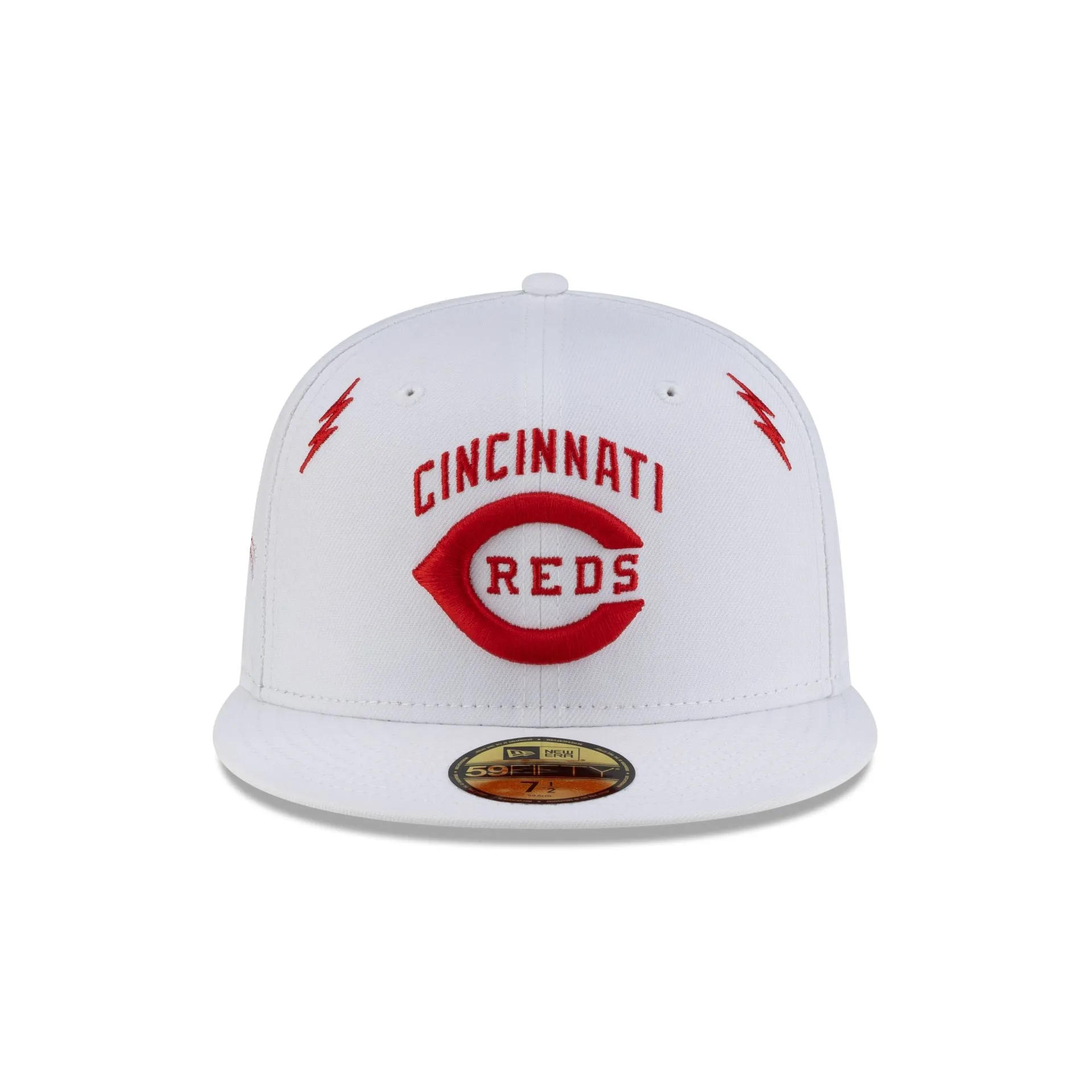 Diet Starts Monday x Cincinnati Reds Lightening Bolts 59FIFTY Fitted Hat sold by New Era product image thumbnail 2