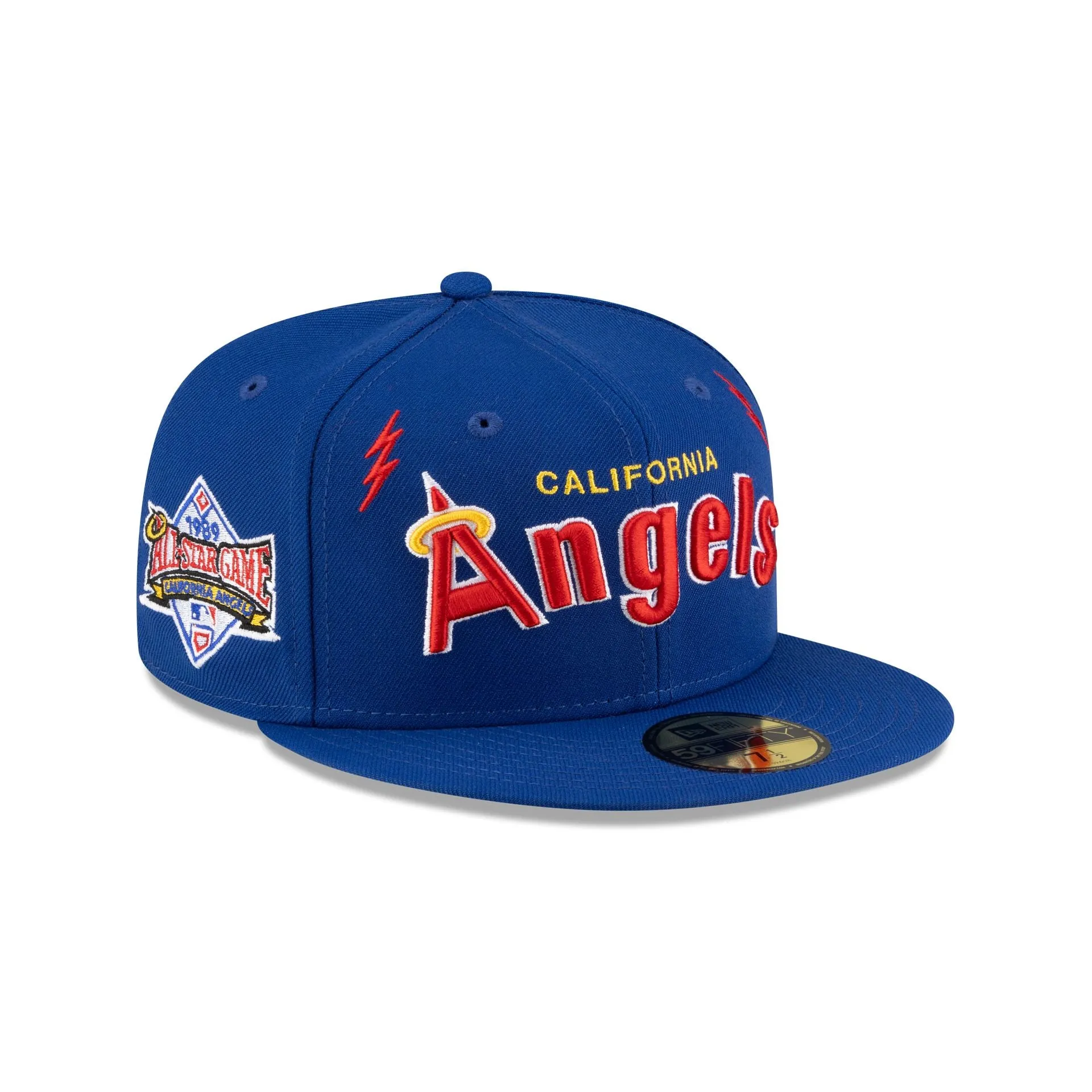 Diet Starts Monday x Los Angeles Angels Lightening Bolts 59FIFTY Fitted Hat sold by New Era product image thumbnail 3