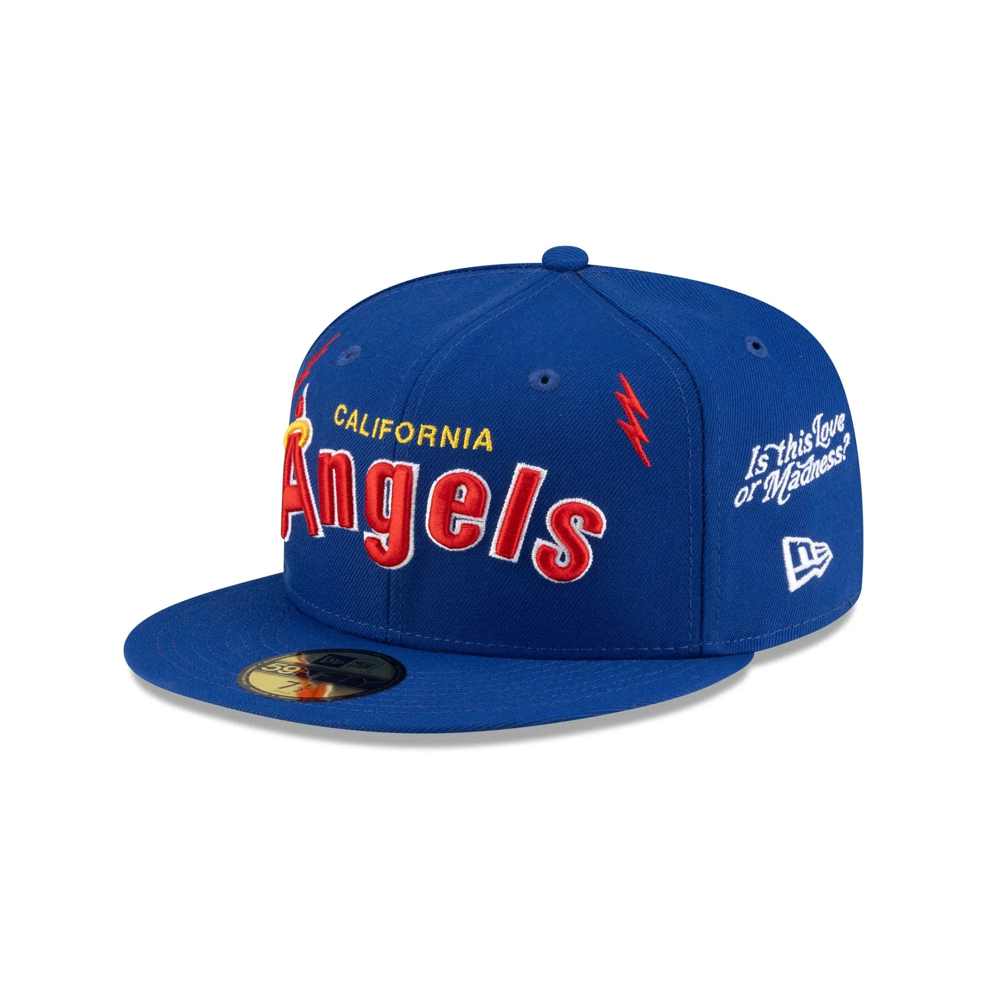 Diet Starts Monday x Los Angeles Angels Lightening Bolts 59FIFTY Fitted Hat sold by New Era
