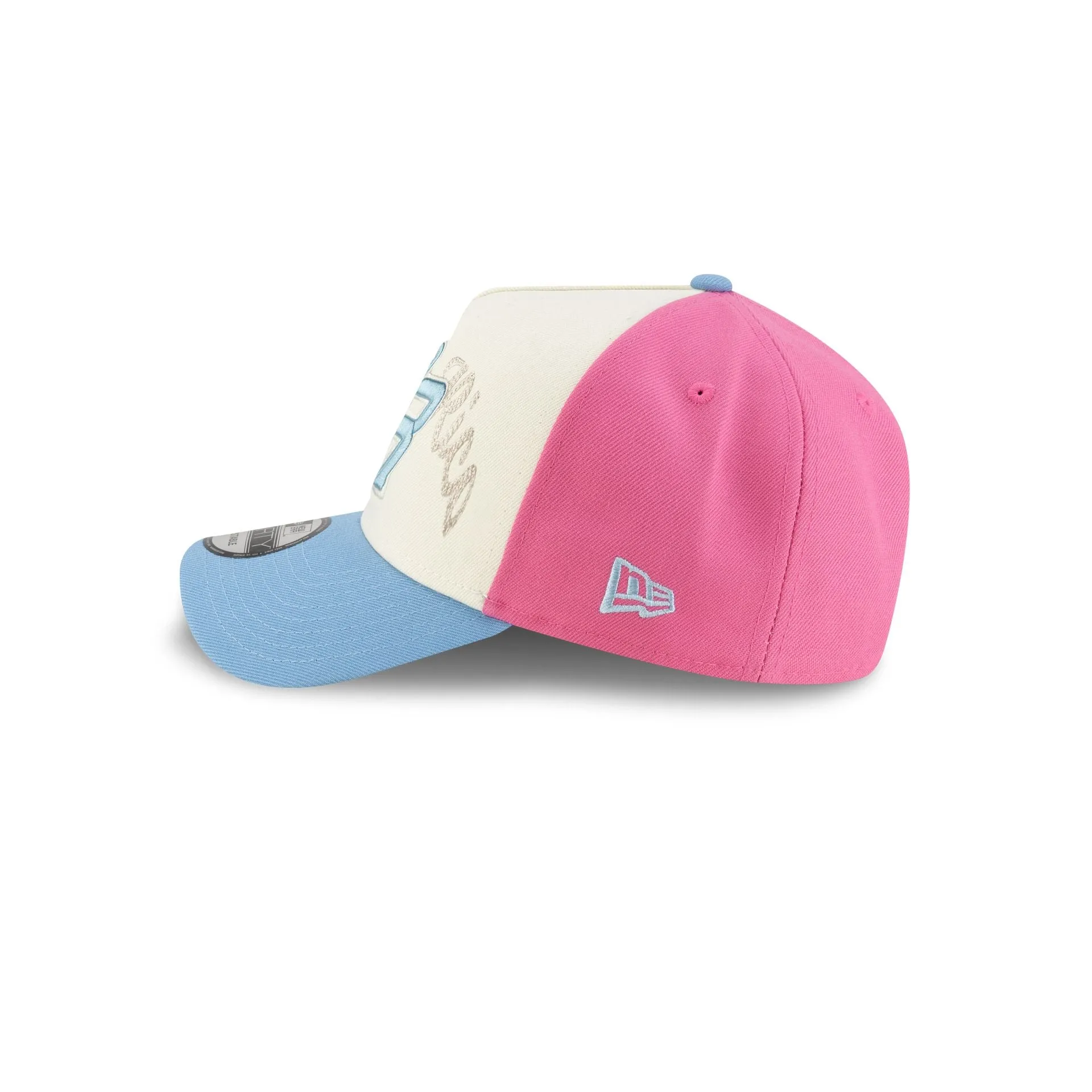 Puerto Rico Pink 9FORTY A-Frame Snapback Hat sold by New Era product image thumbnail 4