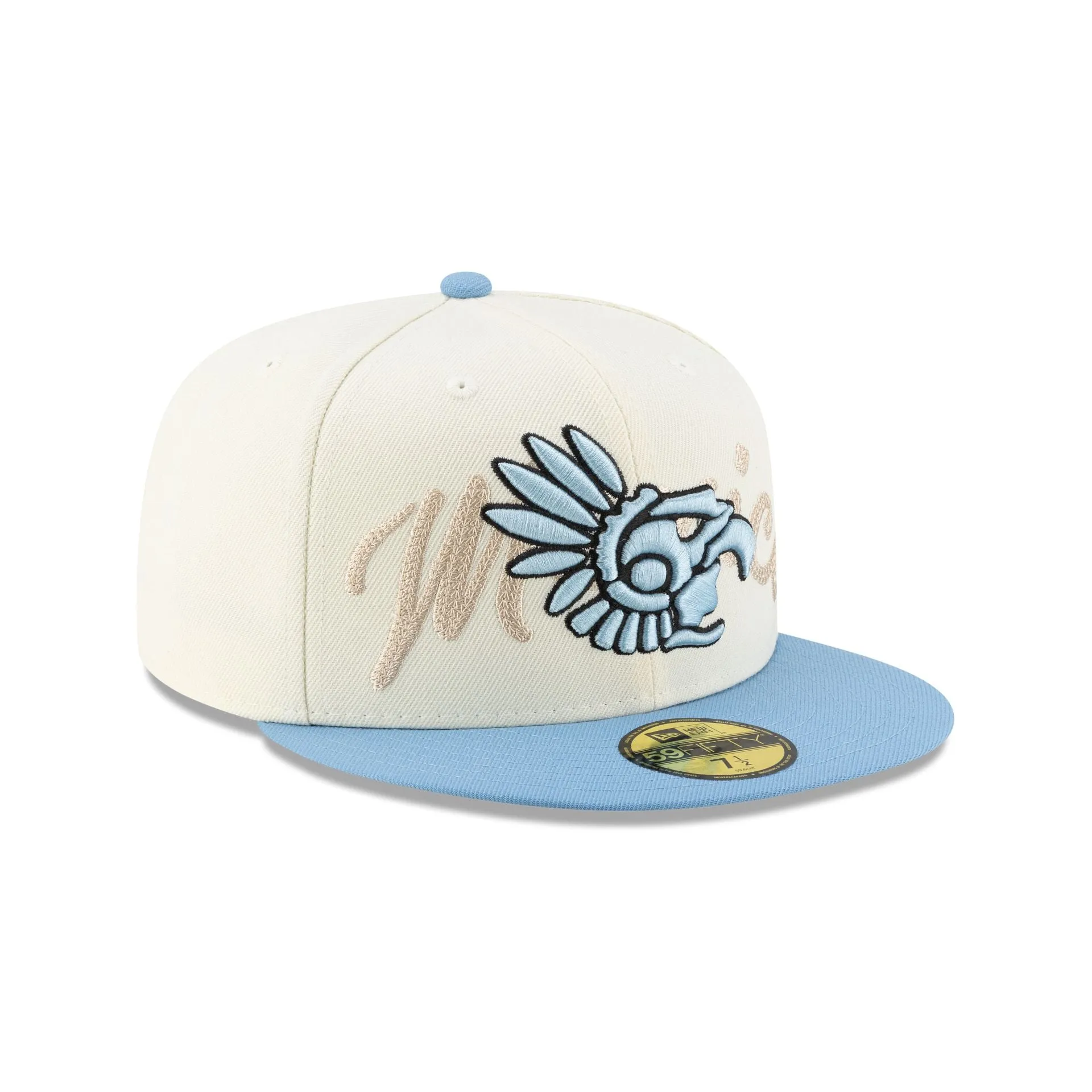 Mexico Baseball Chrome 59FIFTY Fitted Hat sold by New Era